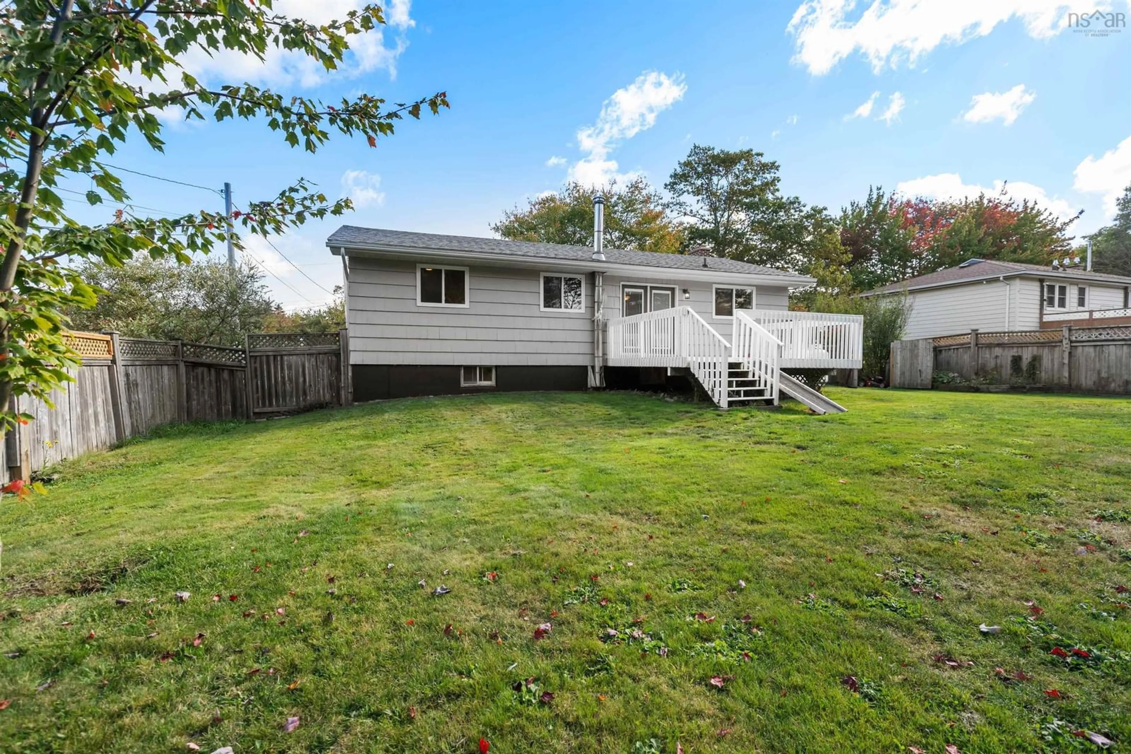 Home with vinyl exterior material, street for 23 Odell Dr, Dartmouth Nova Scotia B2W 3T3