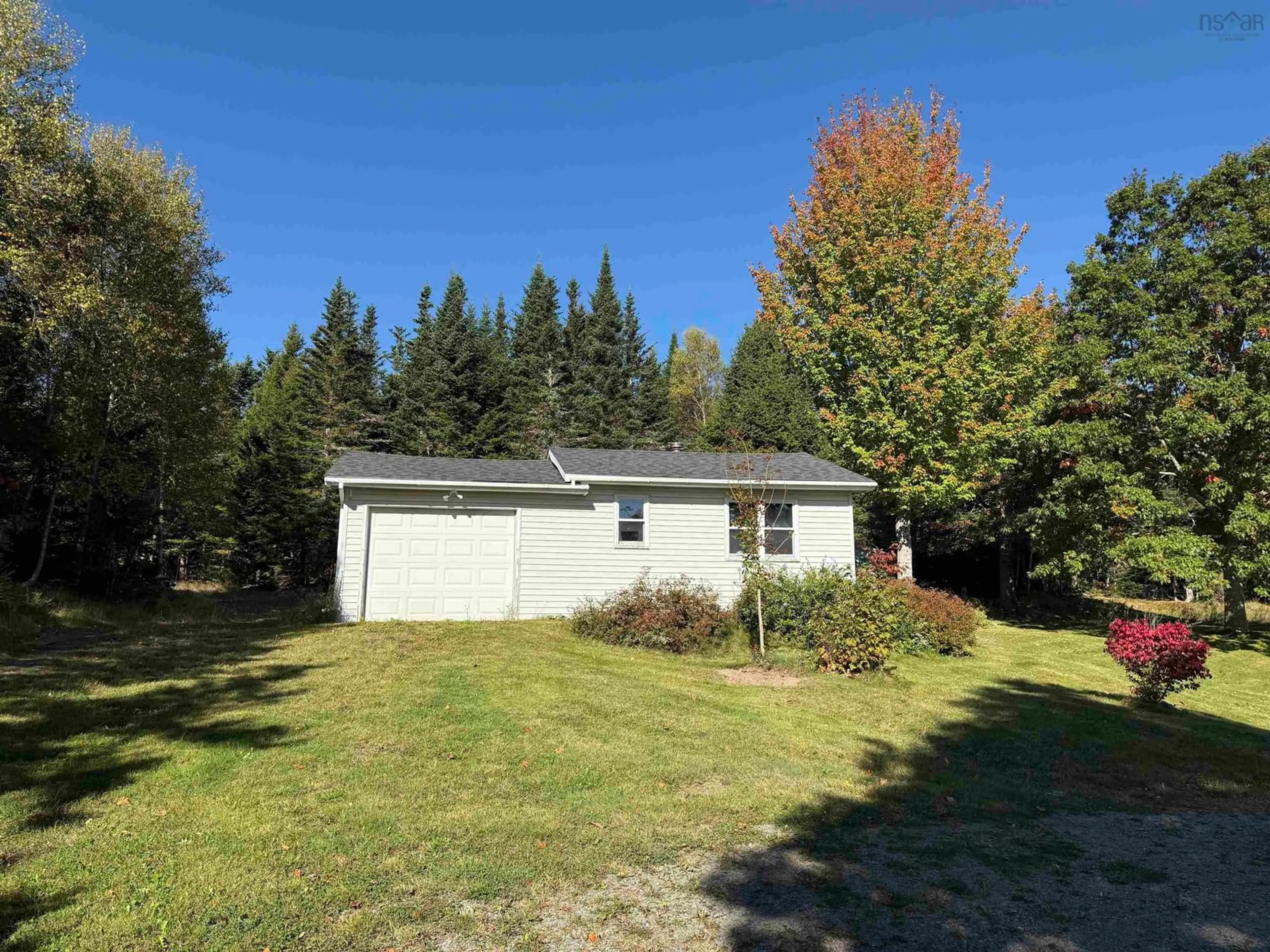 A pic from outside/outdoor area/front of a property/back of a property/a pic from drone, forest/trees view for 1045 336 Hwy, Dean Nova Scotia B0N 2M0