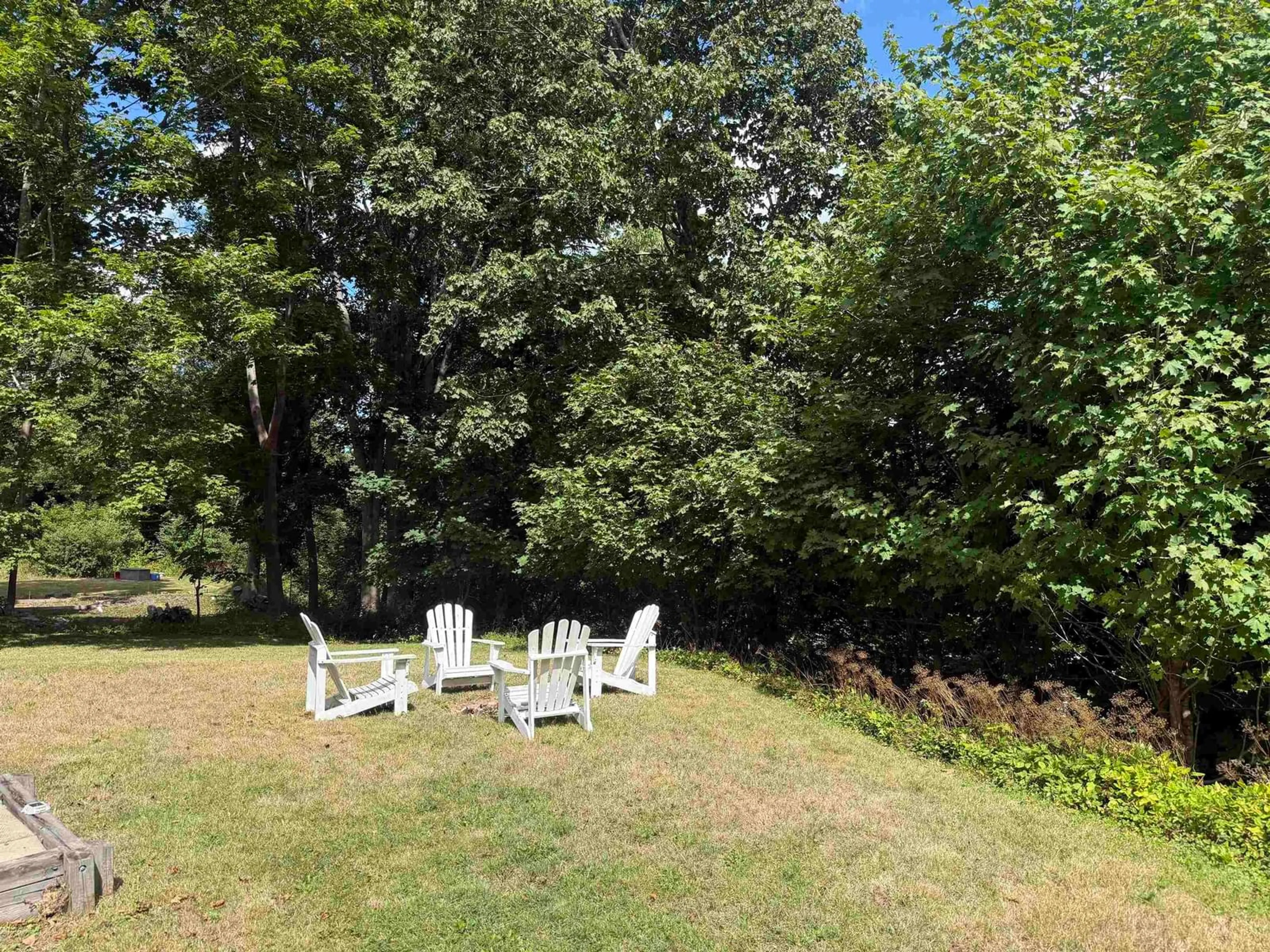Patio, forest/trees view for 114 Hawthorne St, Antigonish Nova Scotia B2G 1A9