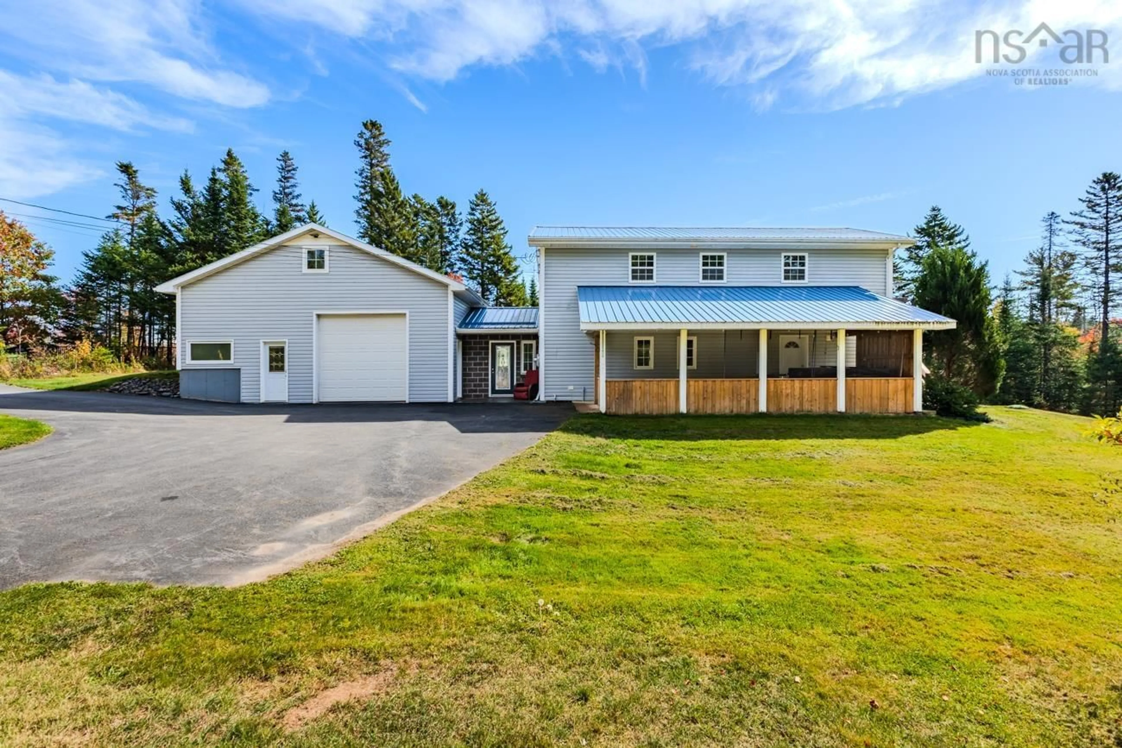 A pic from outside/outdoor area/front of a property/back of a property/a pic from drone, unknown for 580 West North River Rd, North River Nova Scotia B6L 6X7