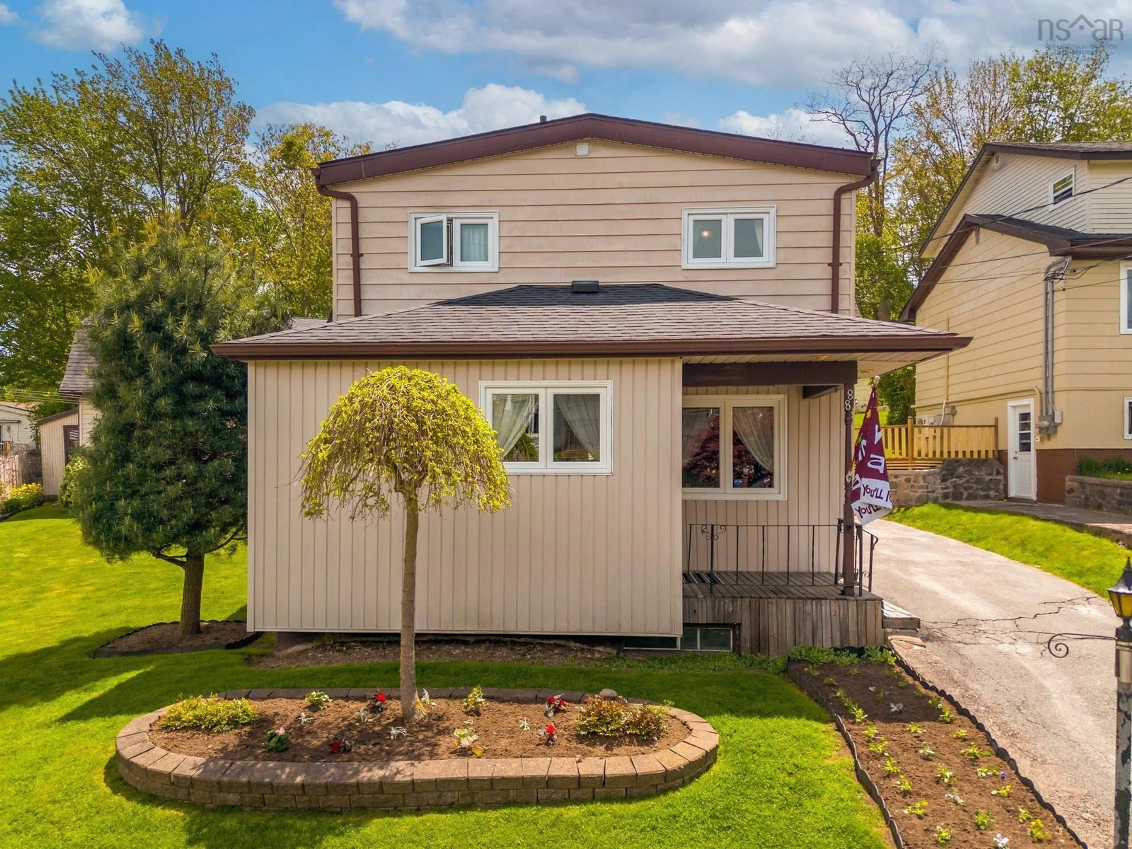 Home with vinyl exterior material, street for 88 Armada Dr, Halifax Nova Scotia B3M 1P9
