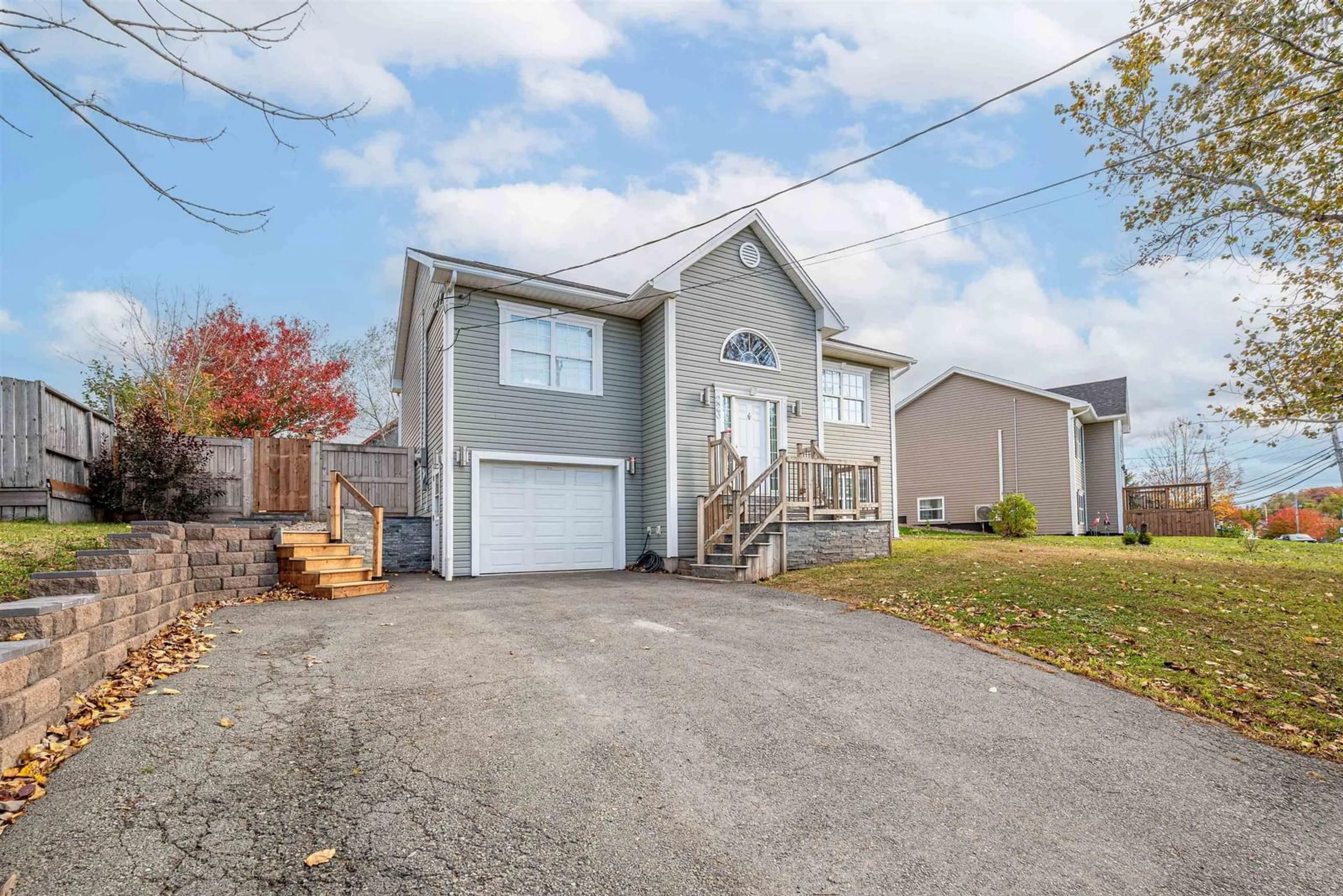 Home with vinyl exterior material, street for 223 Beaver Bank Rd, Beaver Bank Nova Scotia B4E 1J8