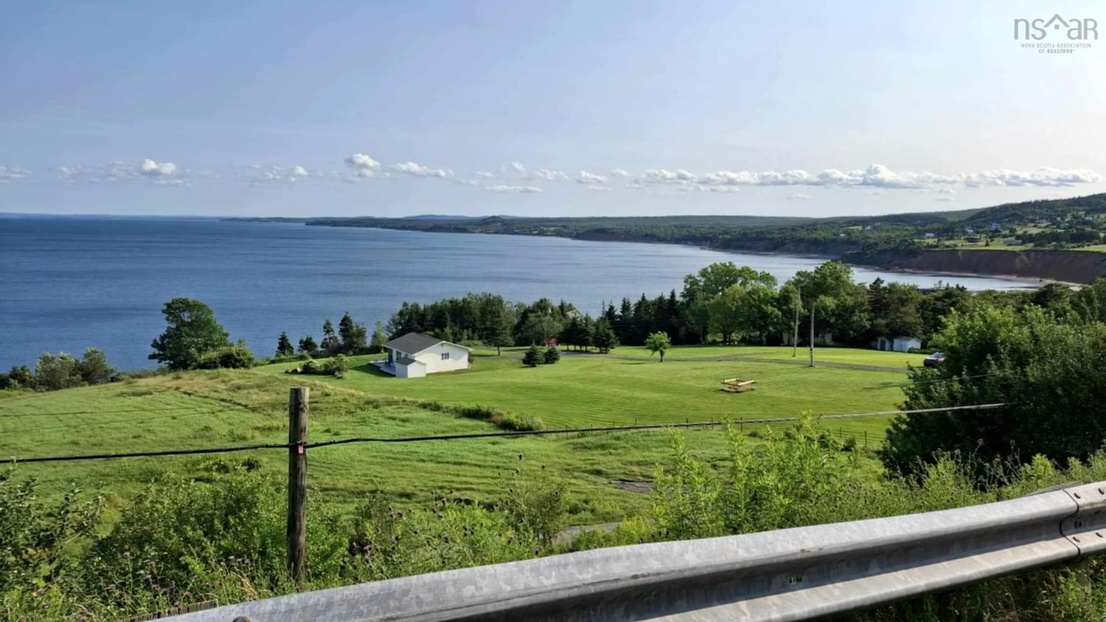 Patio, water/lake/river/ocean view for 23 Shee Nan Dool Rd, Cape George Nova Scotia B2G 2L2
