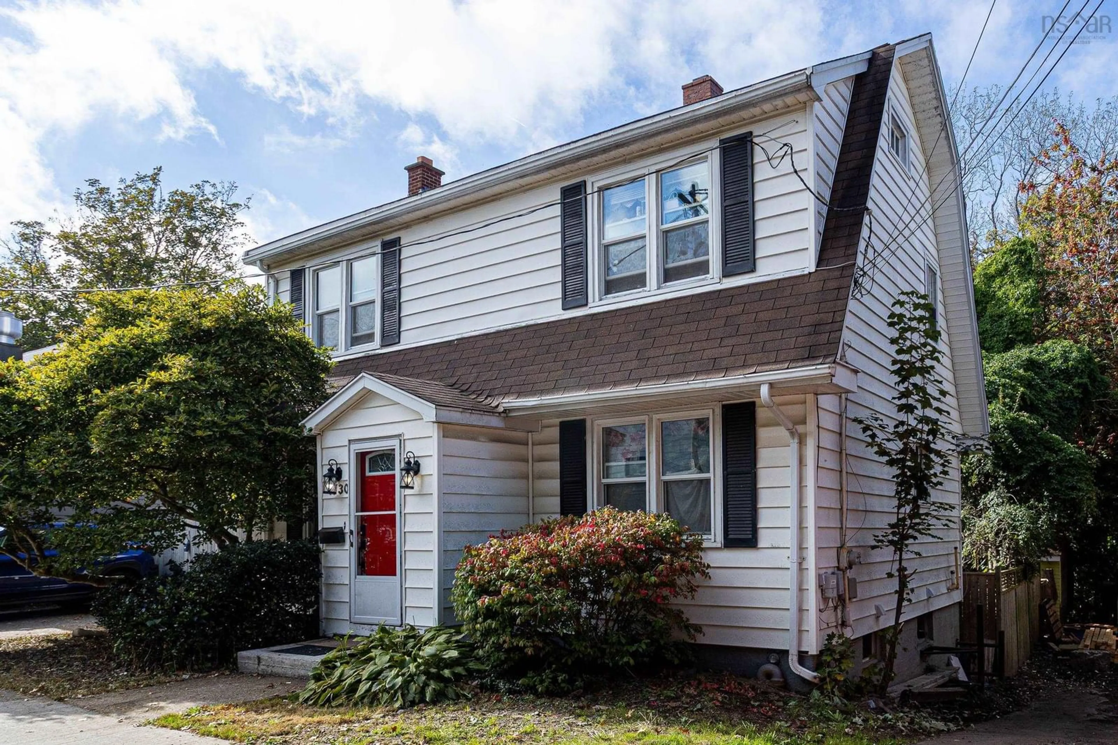 Home with vinyl exterior material, street for 1730 Preston St, Halifax Nova Scotia B3H 3V4