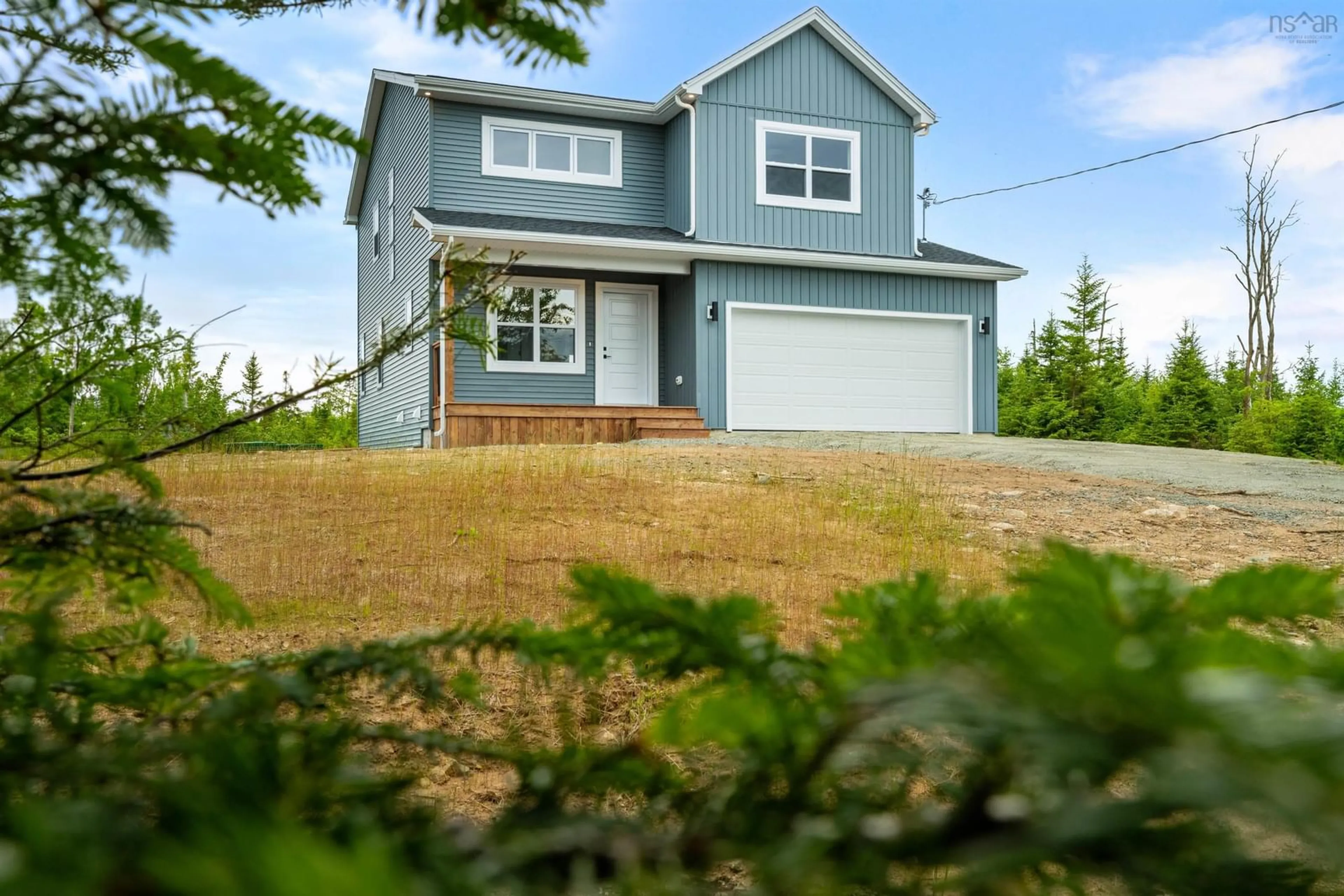 Home with vinyl exterior material, street for 323 Terence Bay Rd, Whites Lake Nova Scotia B3T 1W8