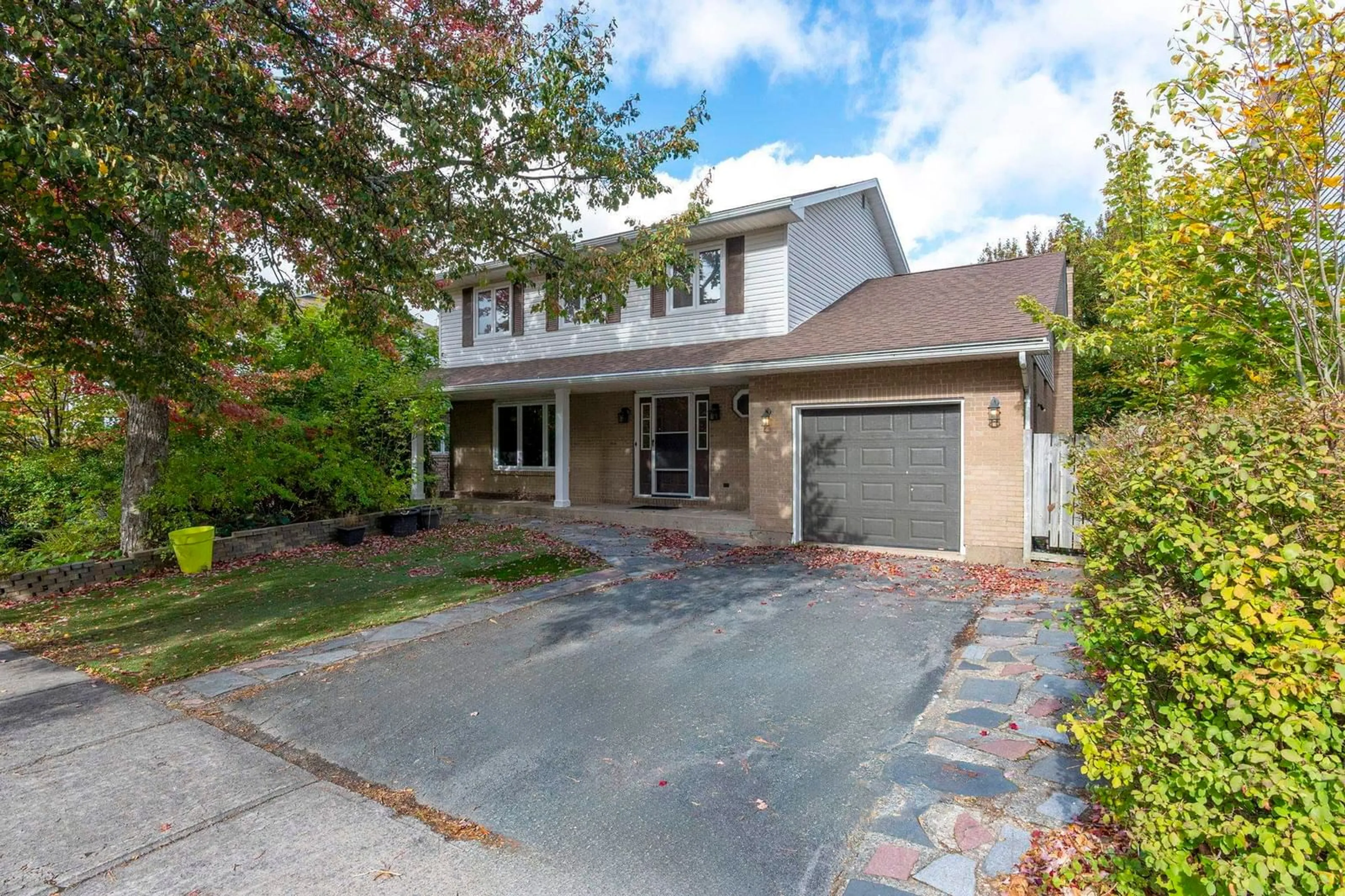 Home with brick exterior material, street for 6 Amberwood Crt, Halifax Nova Scotia B3M 3X7