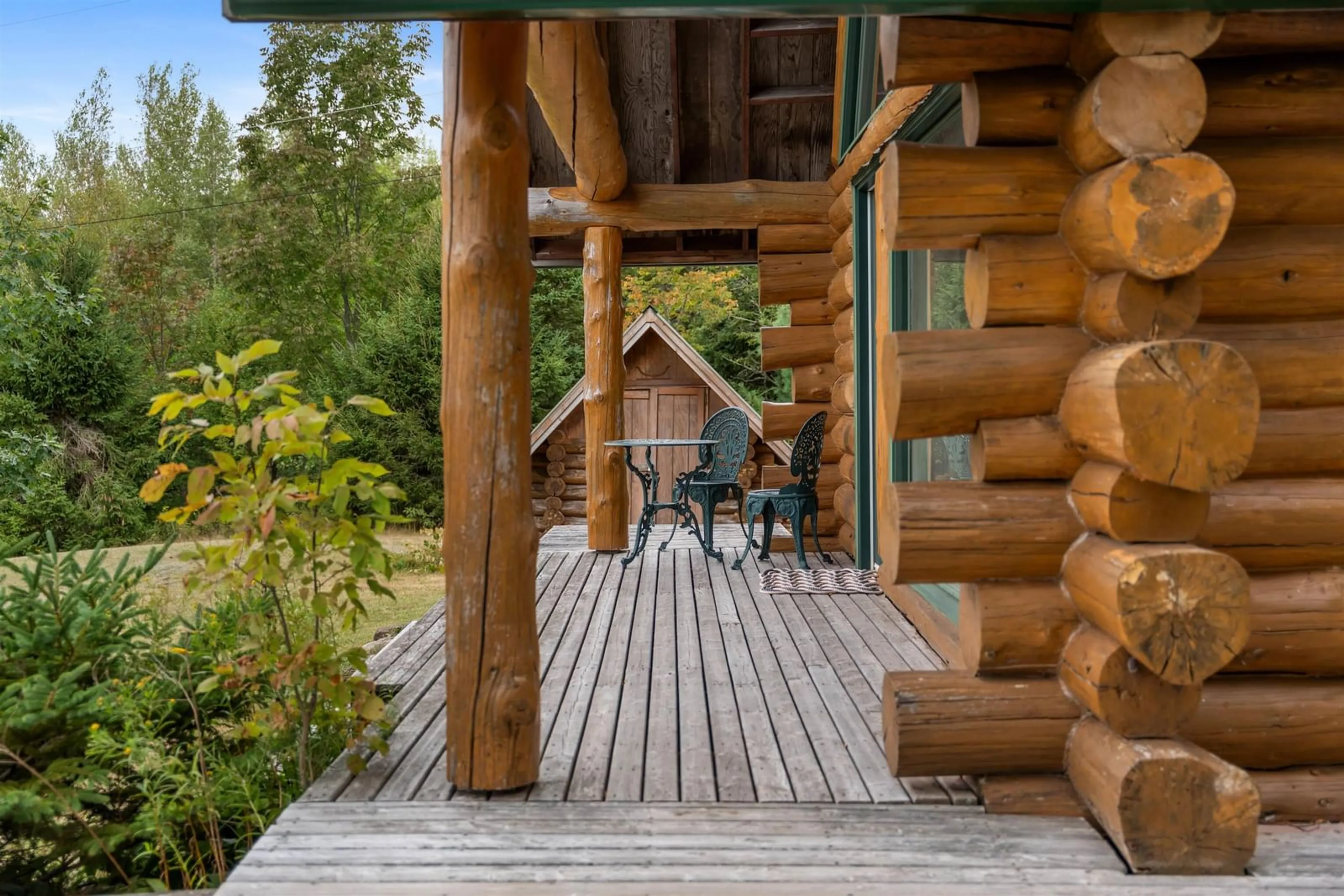 Patio, forest/trees view for 8208/8268 Highway 311, Balfron Nova Scotia B0K 1V0