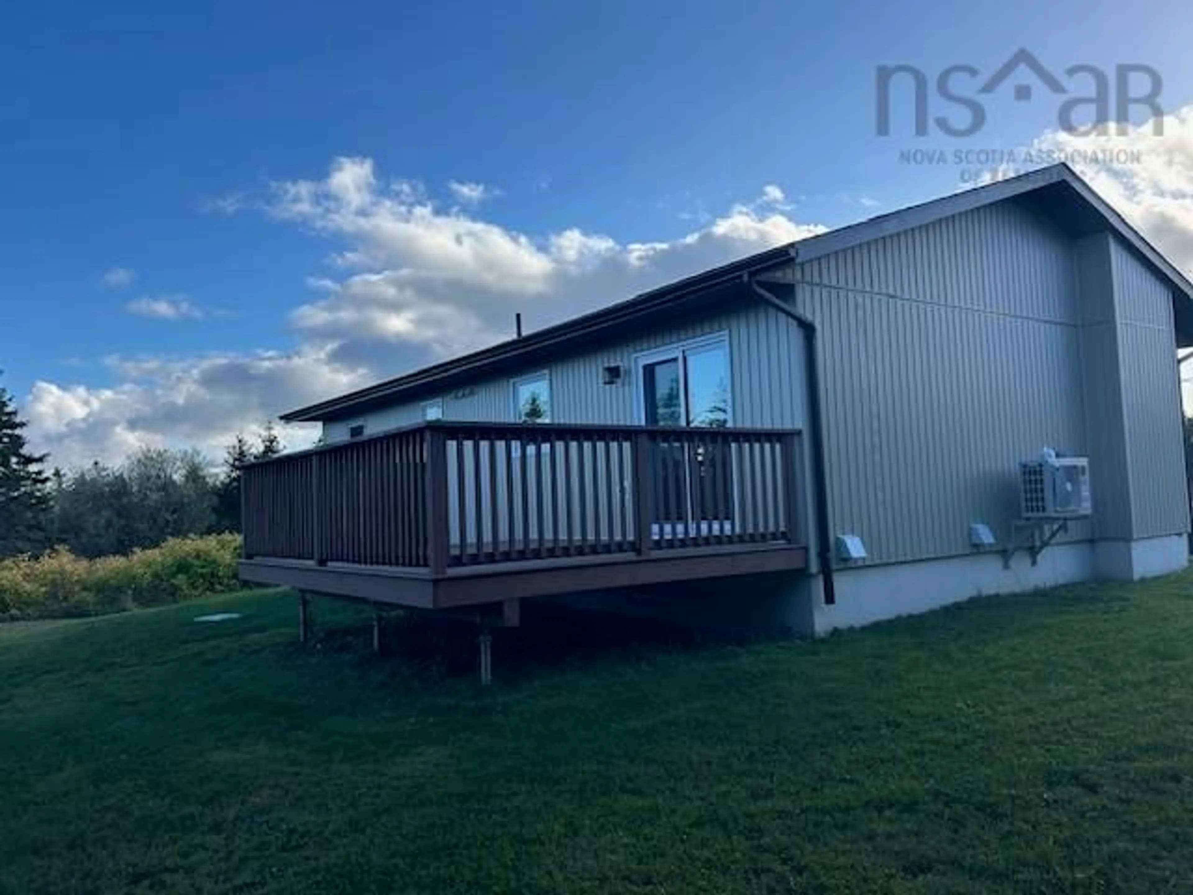 A pic from outside/outdoor area/front of a property/back of a property/a pic from drone, unknown for 2375 Highway 247, Lower L'Ardoise Nova Scotia B0E 1W0