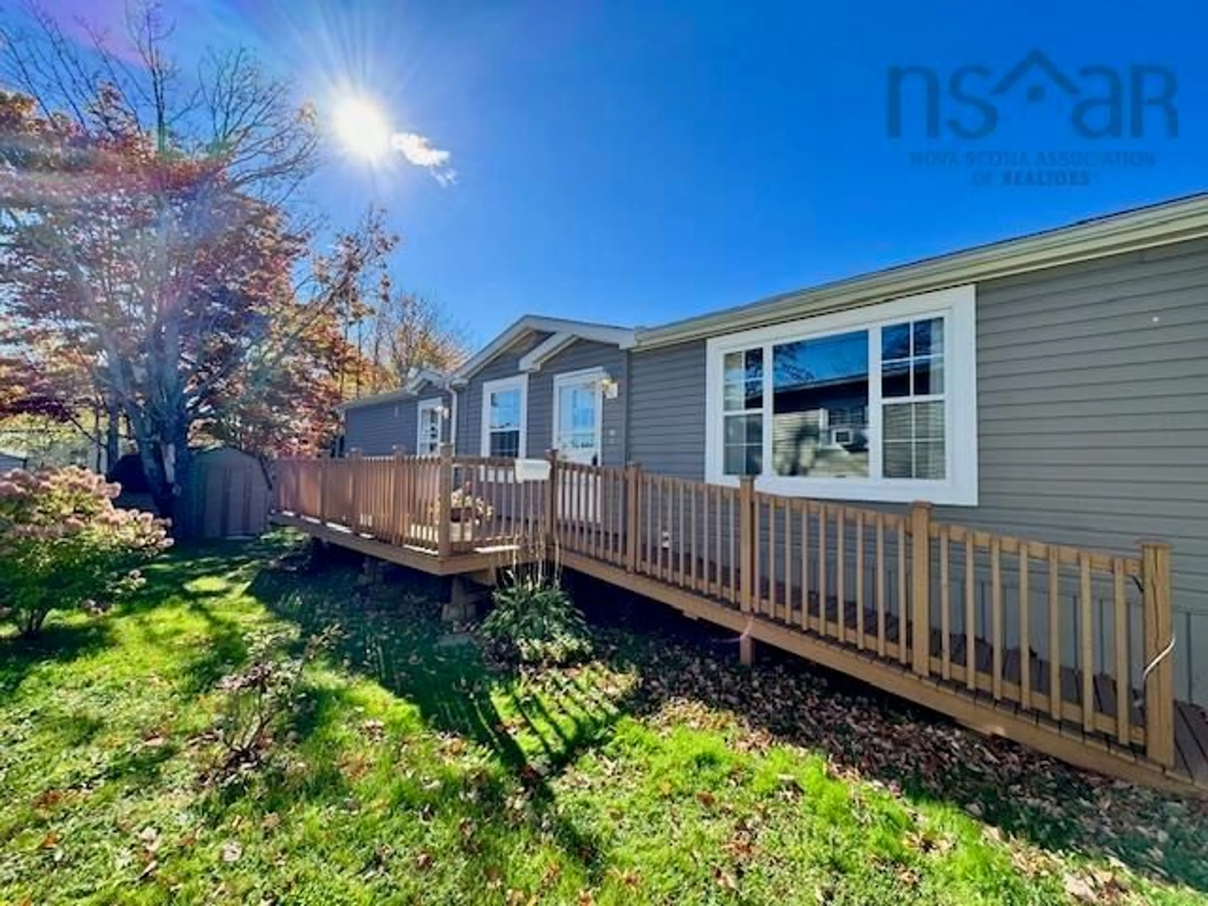 A pic from outside/outdoor area/front of a property/back of a property/a pic from drone, water/lake/river/ocean view for 134 Milo Terr, Beaver Bank Nova Scotia B4E 1N7