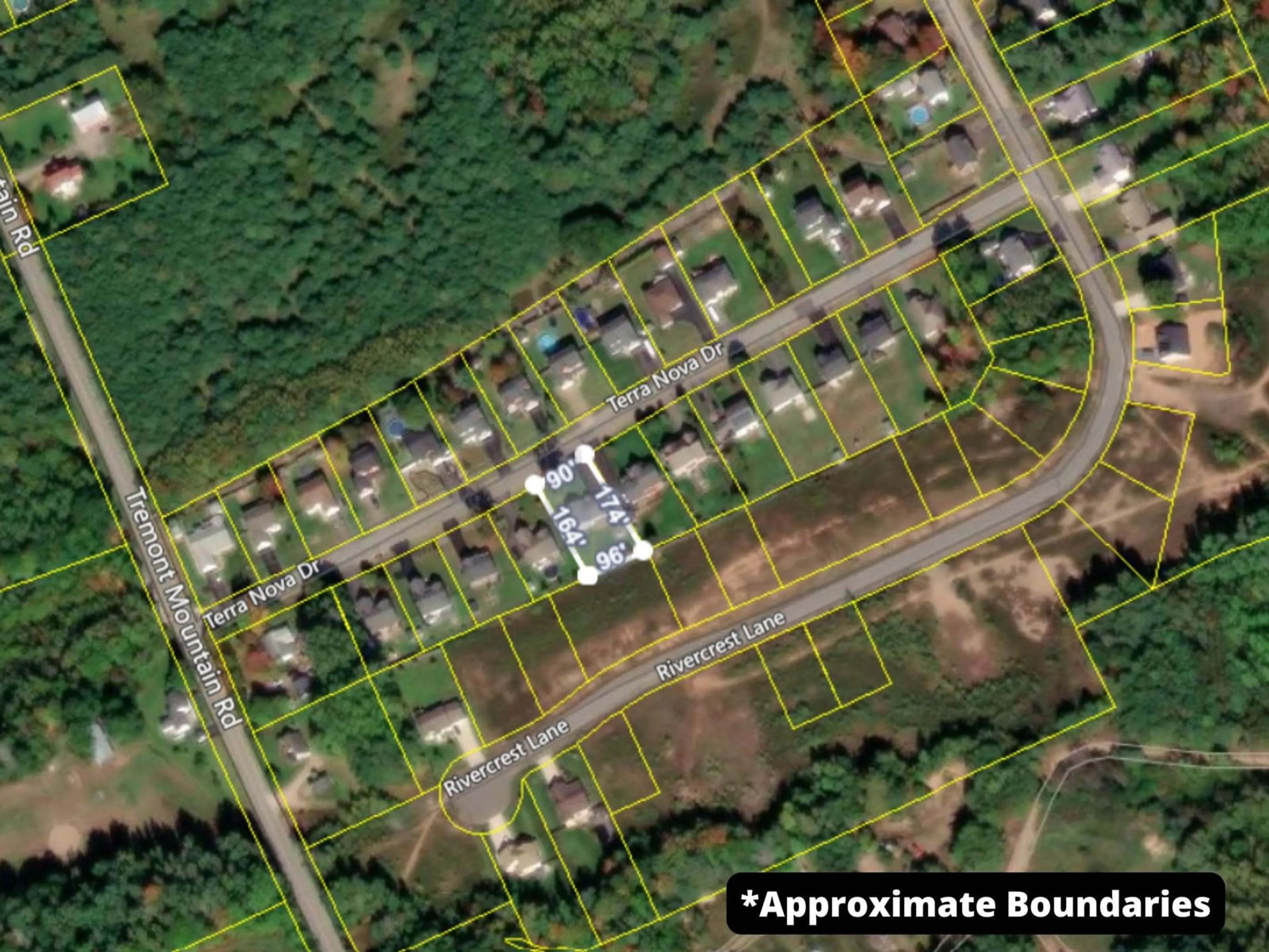 Picture of a map for 40 Terra Nova Dr, Greenwood Nova Scotia B0P 1R0