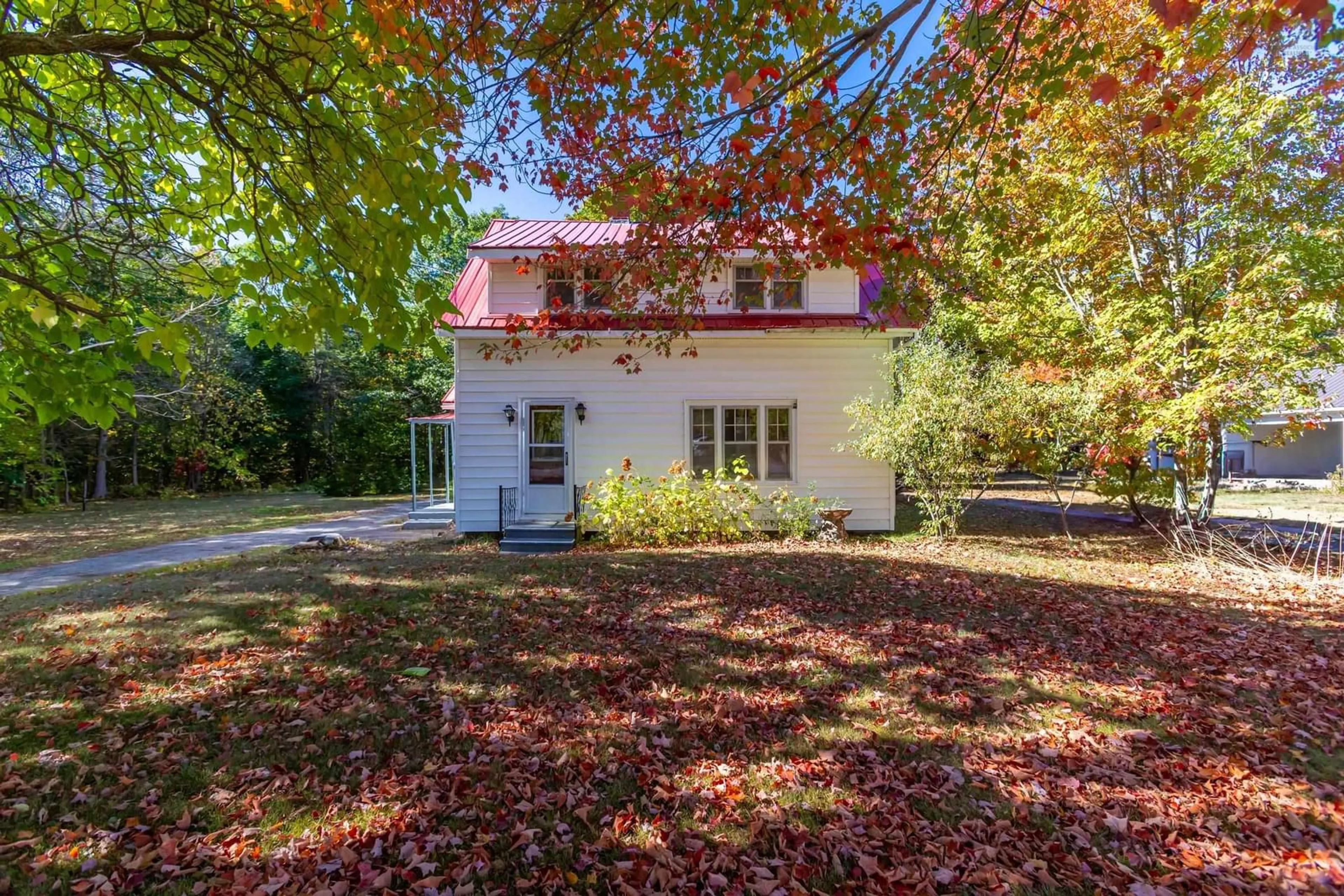 A pic from outside/outdoor area/front of a property/back of a property/a pic from drone, street for 9098 Highway 10, Nictaux Nova Scotia B0S 1P0
