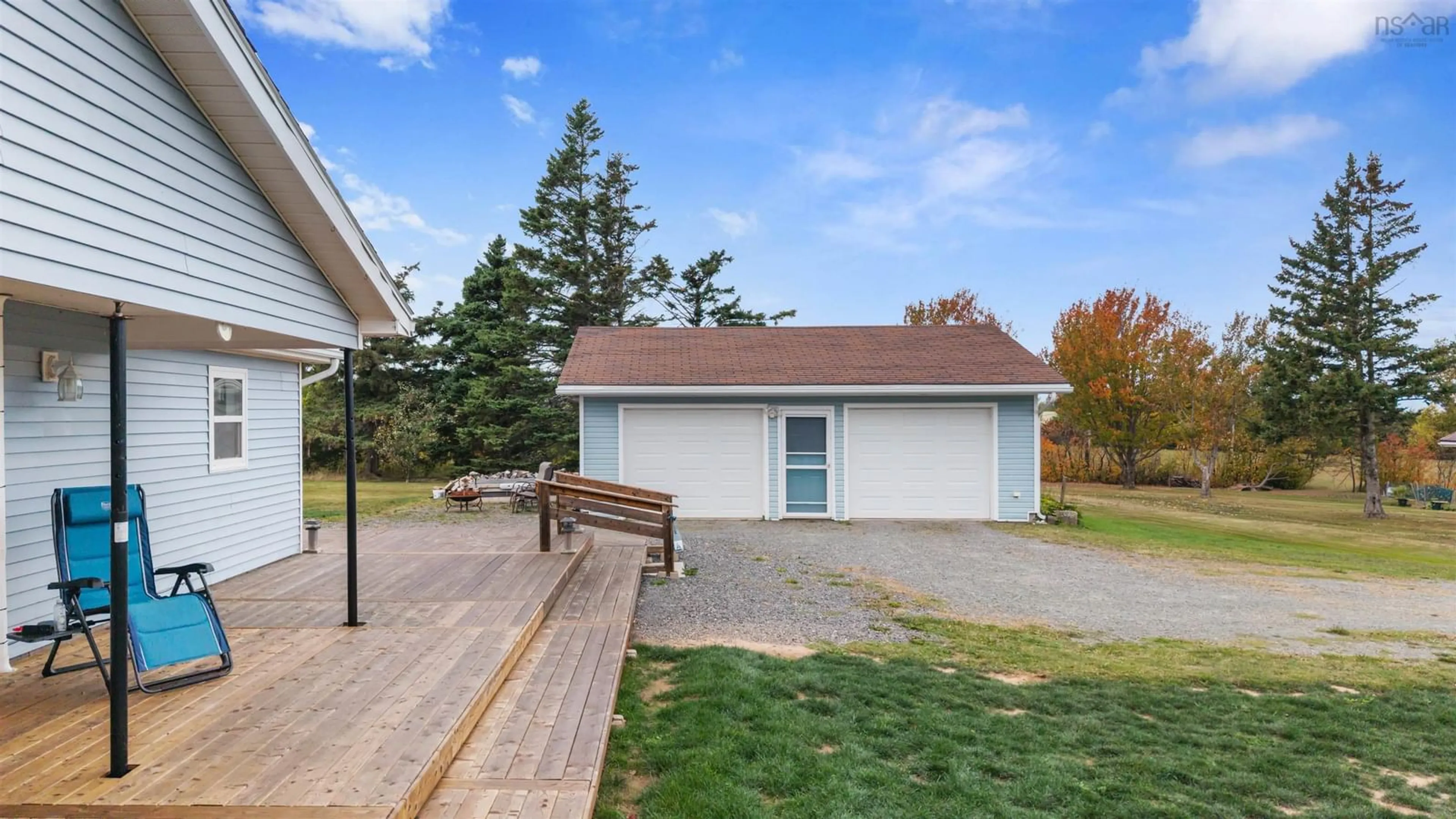 Patio, street for 59 West Toney Dr, Seafoam Nova Scotia B0K 1N0