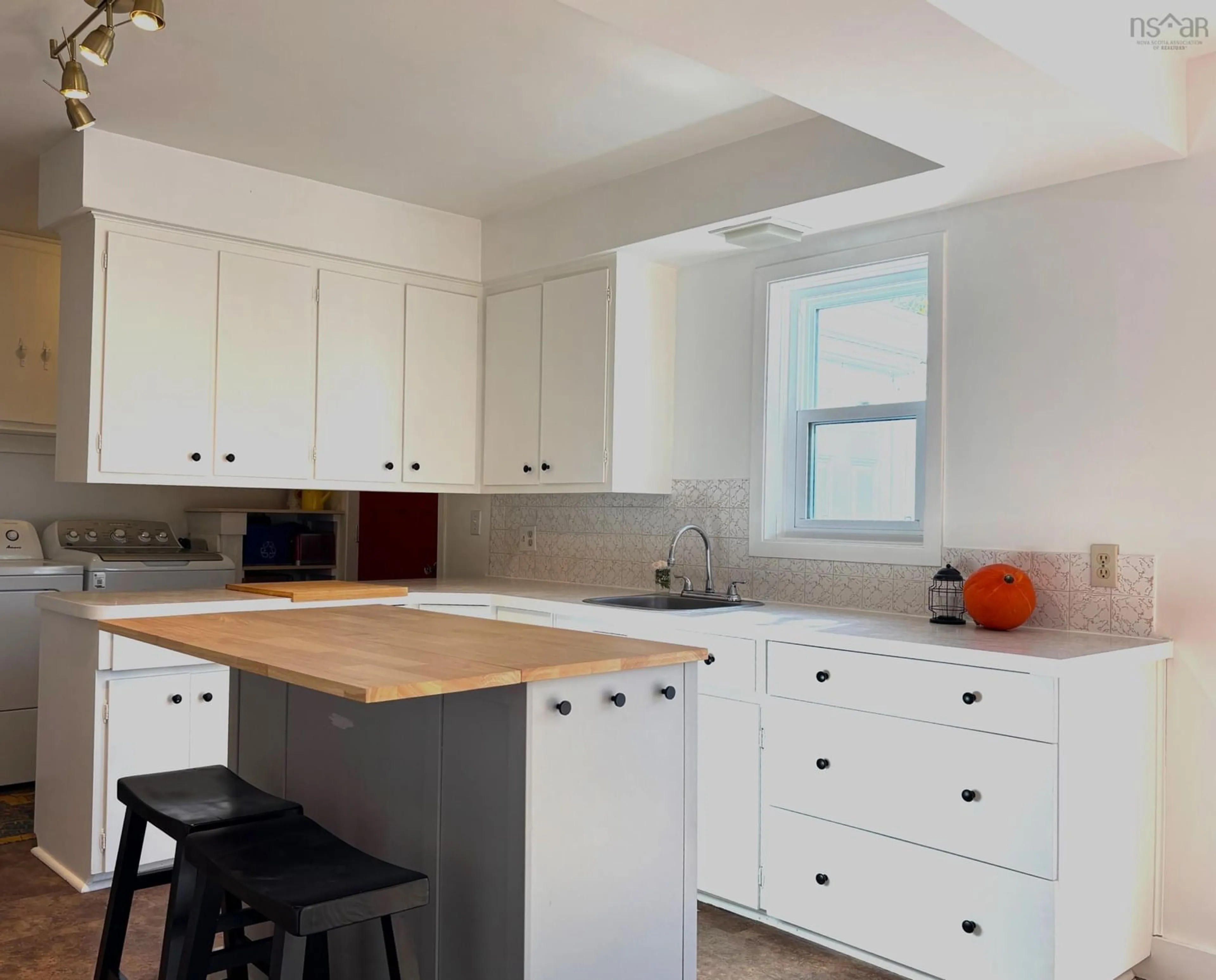 Open concept kitchen, unknown for 53 St Andrews, Pictou Nova Scotia B0K 1H0
