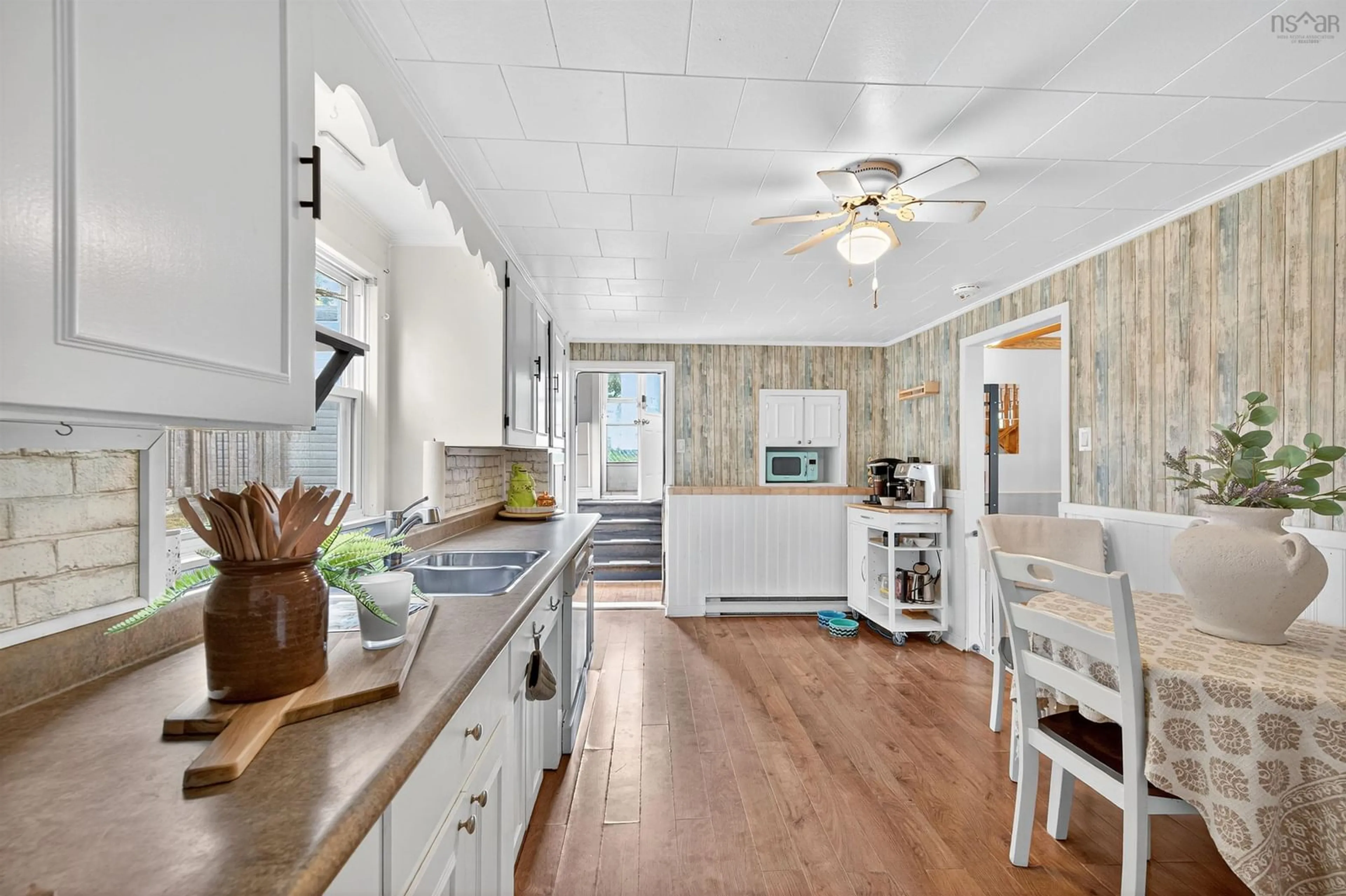 Open concept kitchen, unknown for 47 Borden Street, Glace Bay Nova Scotia B1A 1Y2