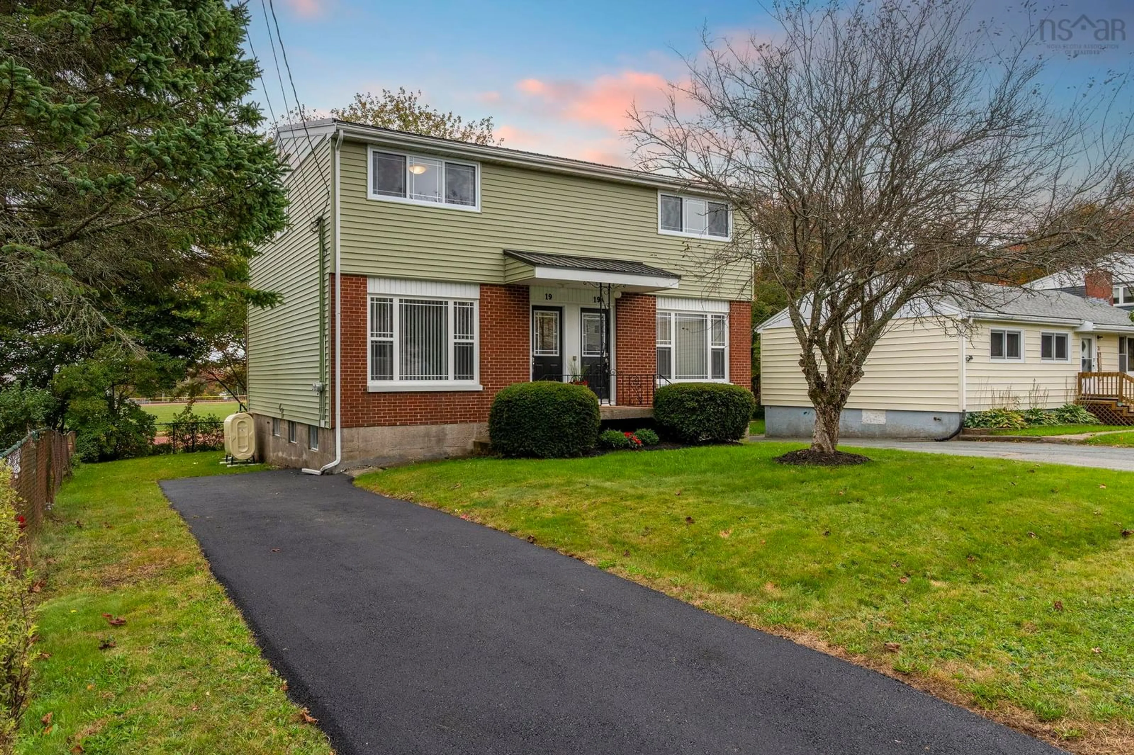 Home with brick exterior material, street for 19-19 A Westwood Dr, Dartmouth Nova Scotia B2X 1Y3