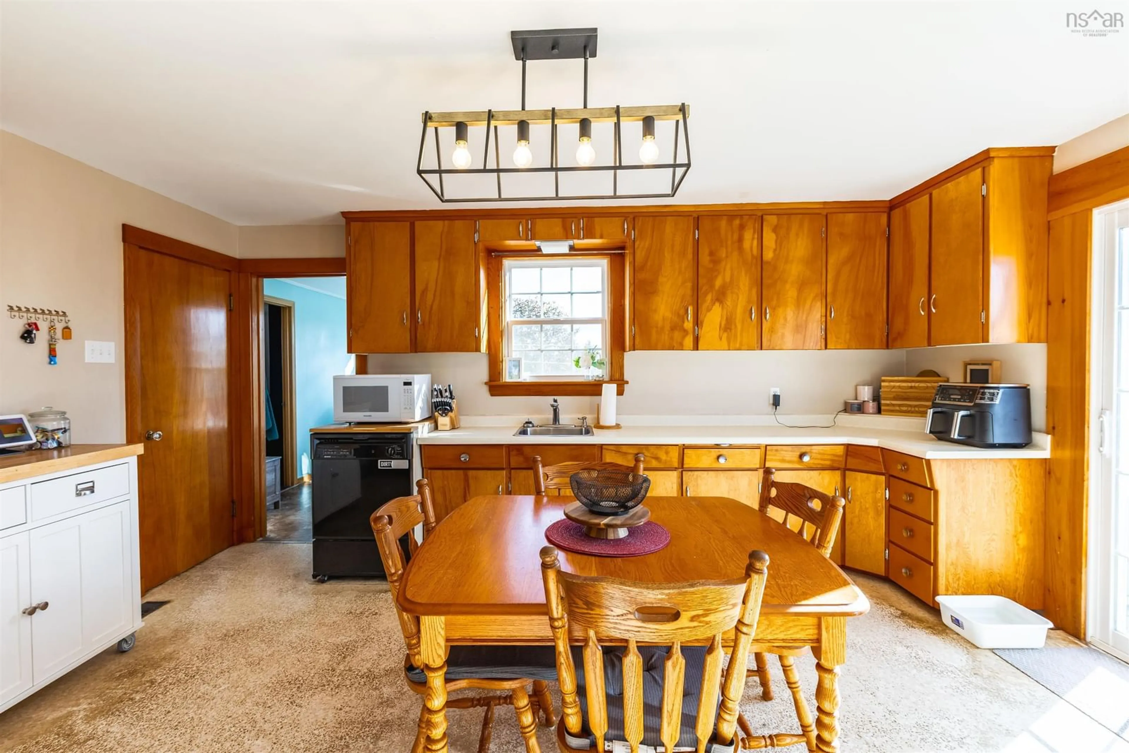 Open concept kitchen, unknown for 41 School St, Lower West Pubnico Nova Scotia B0W 2C0