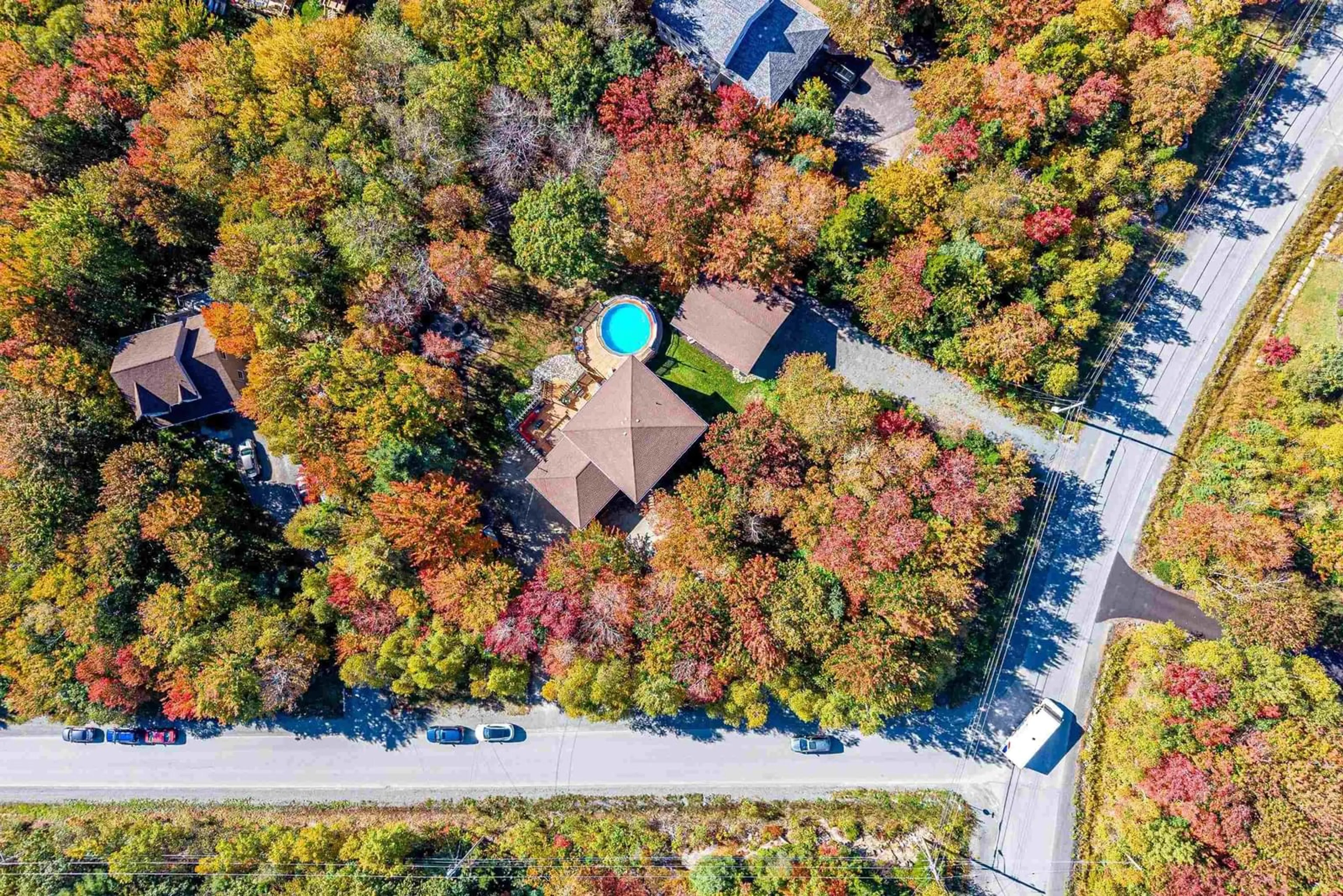 A pic from outside/outdoor area/front of a property/back of a property/a pic from drone, unknown for 9 Haliburton Cres, Stillwater Lake Nova Scotia B3Z 1P1
