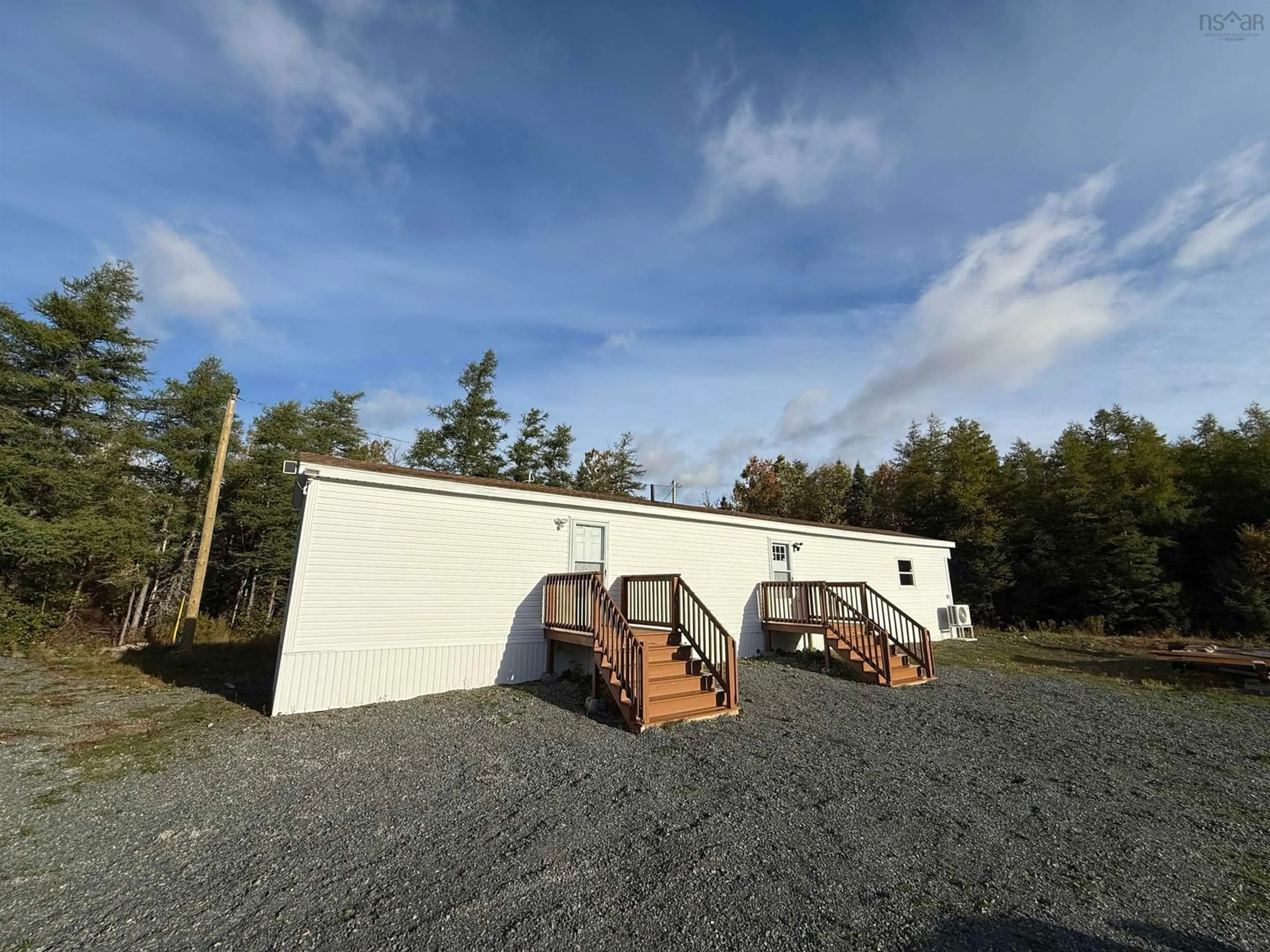 A pic from outside/outdoor area/front of a property/back of a property/a pic from drone, building for 1600 Lingan Rd, River Ryan Nova Scotia B1H 5S9