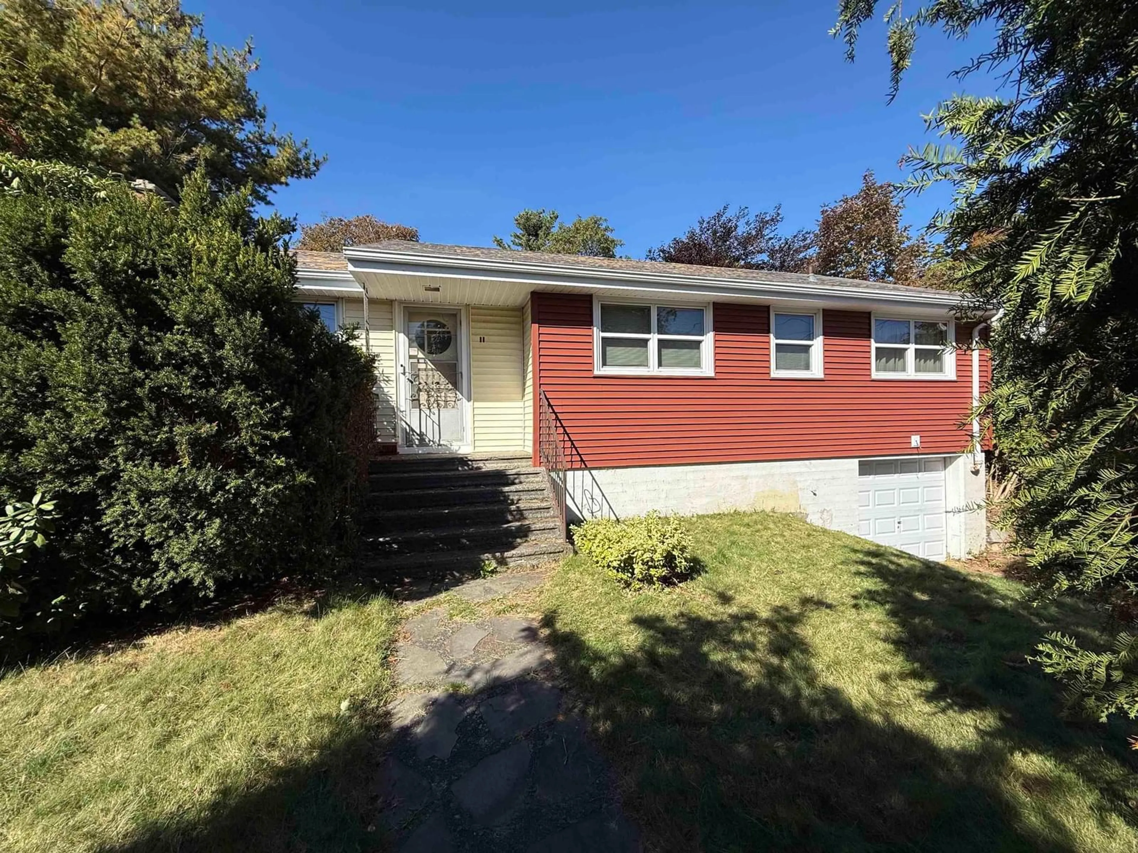 Home with vinyl exterior material, street for 11 Limardo Dr, Dartmouth Nova Scotia B3A 3X2