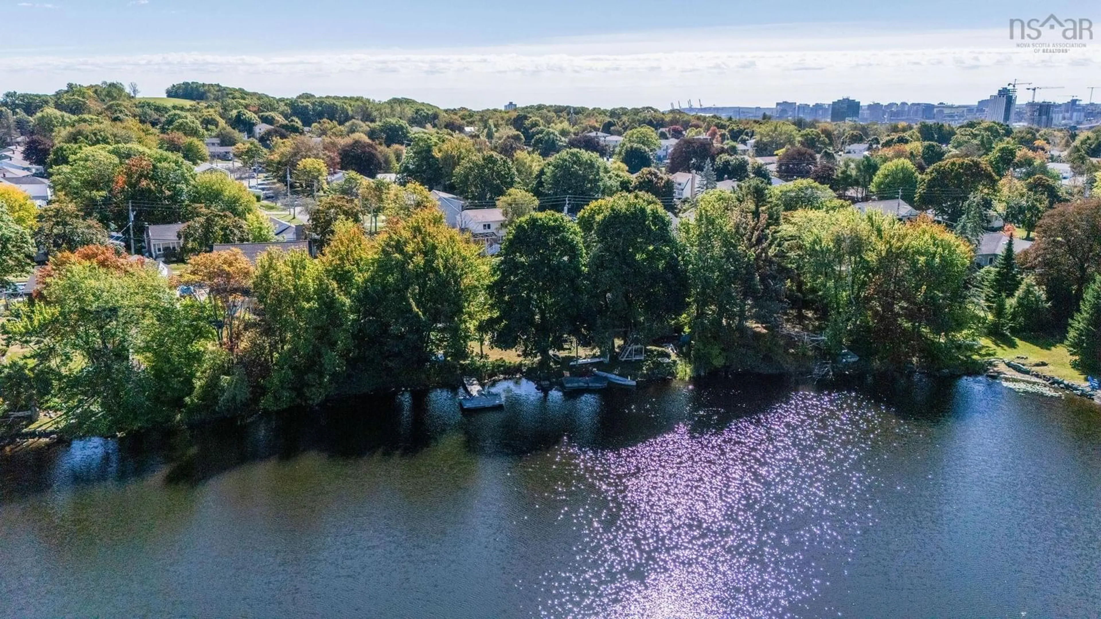 A pic from outside/outdoor area/front of a property/back of a property/a pic from drone, water/lake/river/ocean view for 11 Limardo Dr, Dartmouth Nova Scotia B3A 3X2