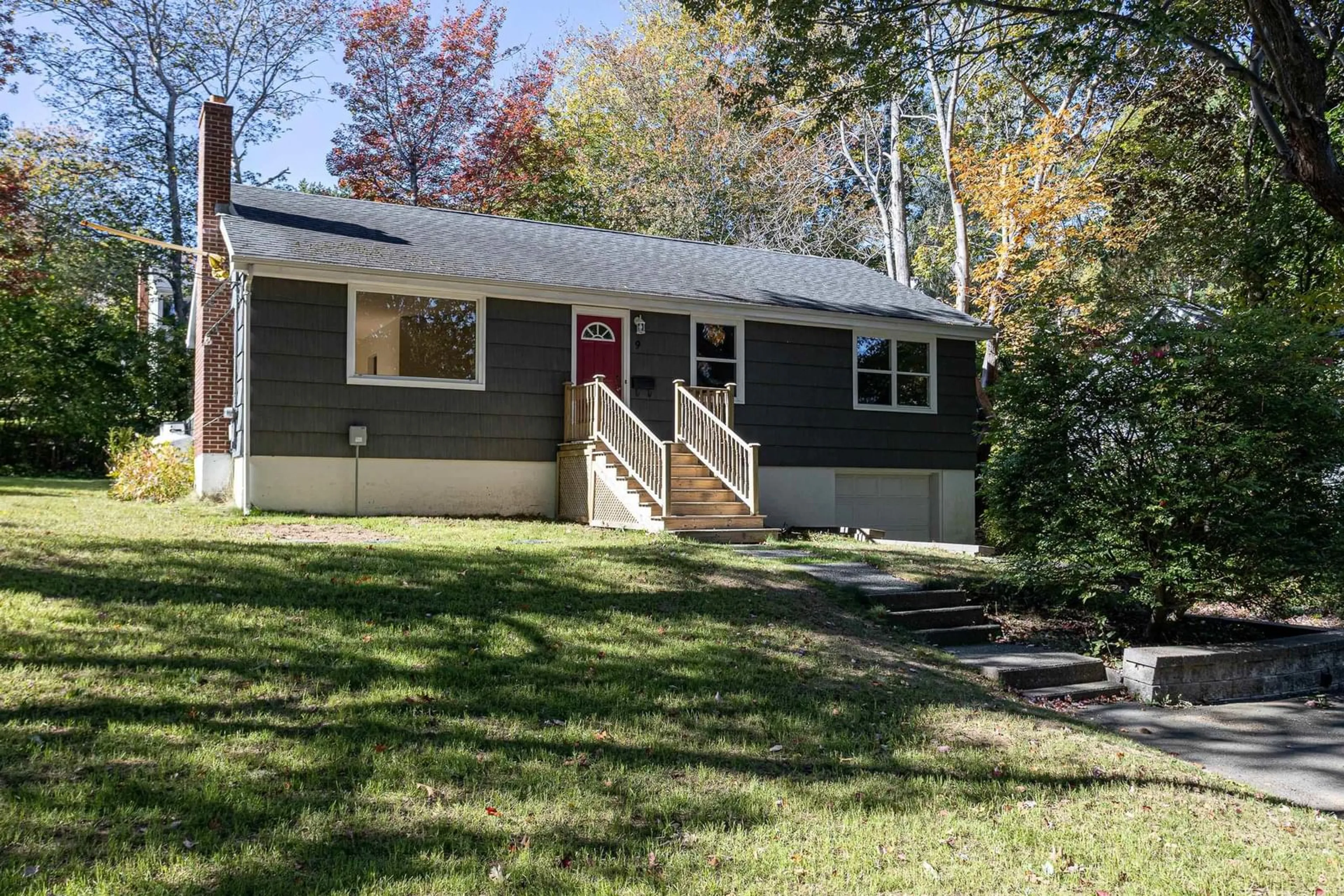 Home with vinyl exterior material, street for 9 Dowell Dr, Halifax Nova Scotia B3M 2M2