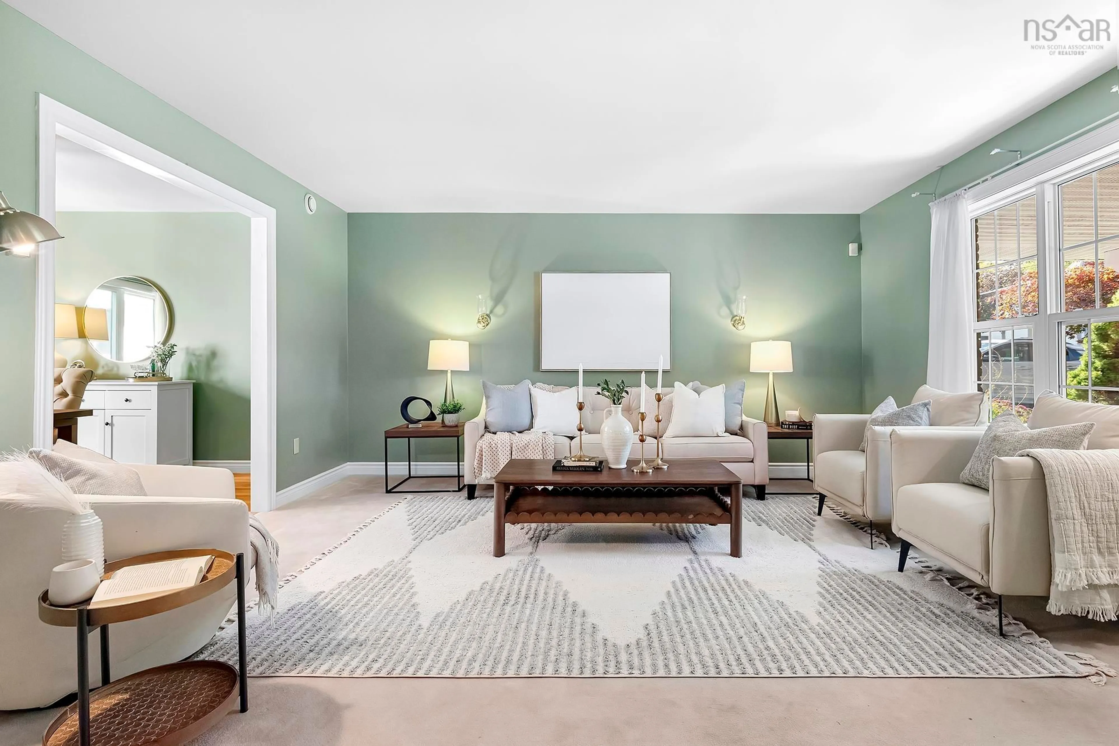 Living room with furniture, unknown for 16 Mountain Ash Crt, Dartmouth Nova Scotia B2Y 4J8