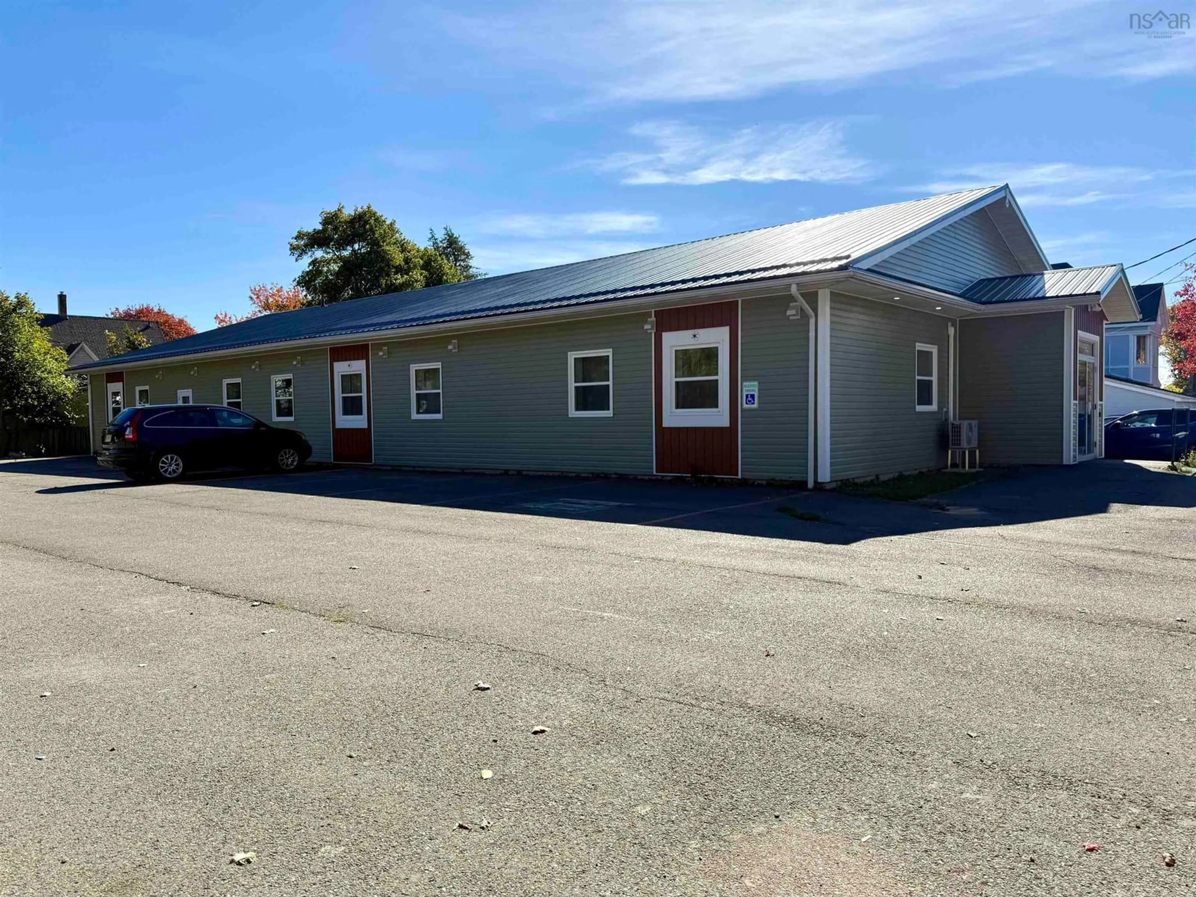 A pic from outside/outdoor area/front of a property/back of a property/a pic from drone, building for 3 Robie St, Amherst Nova Scotia B4H 2C5