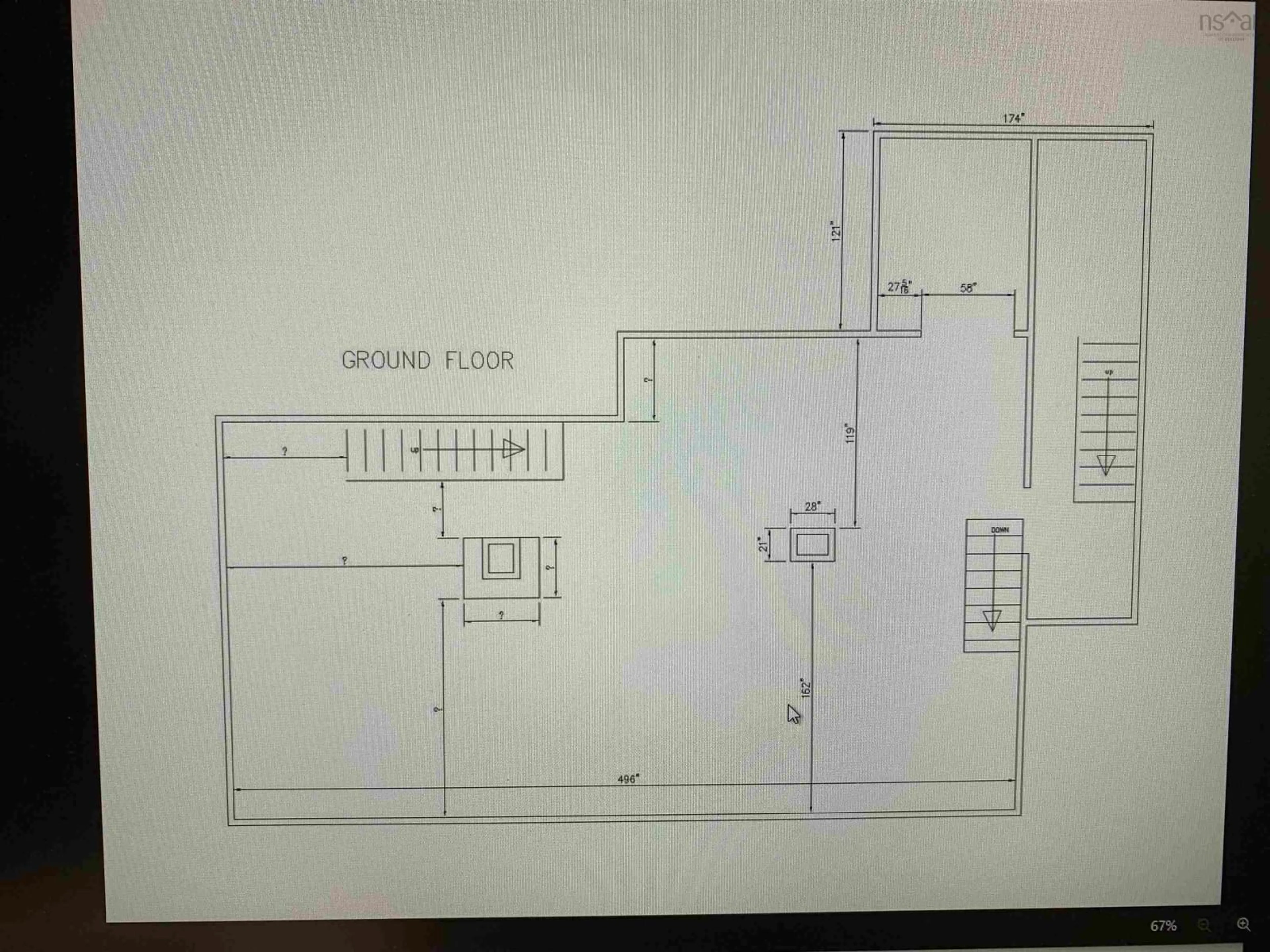 Floor plan for 9 Water St, Digby Nova Scotia B0V 1A0