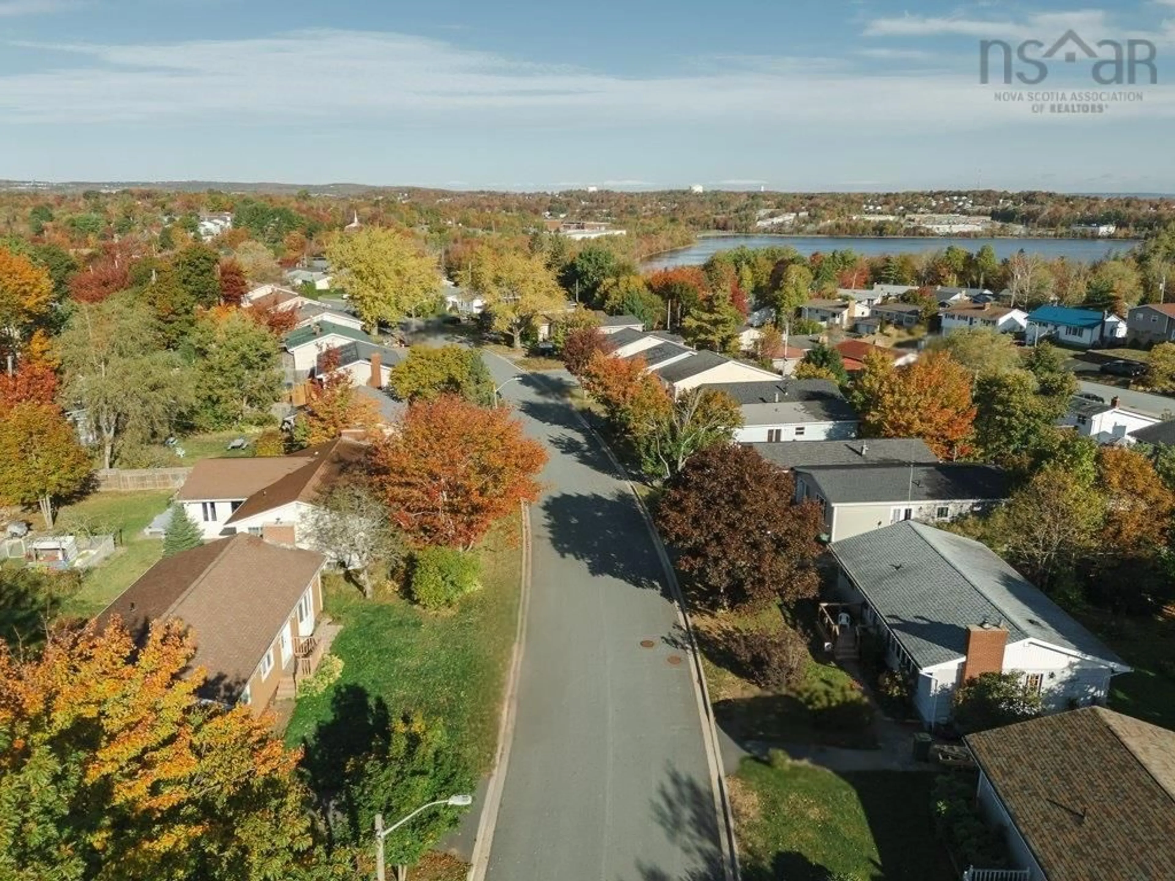 A pic from outside/outdoor area/front of a property/back of a property/a pic from drone, street for 16 Howland Dr, Lower Sackville Nova Scotia B4C 1S6