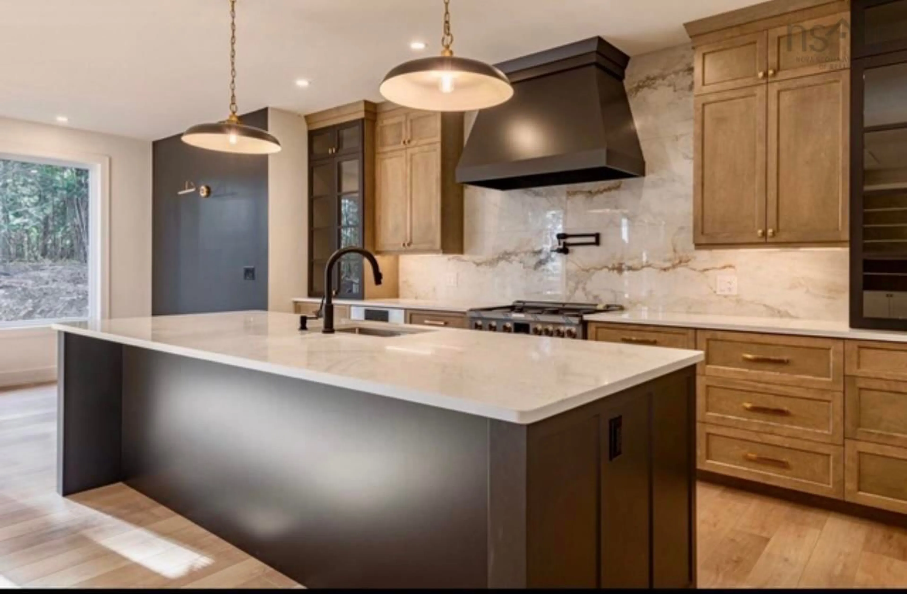 Contemporary kitchen, ceramic/tile floor for 177 Marwood Dr, Middle Sackville Nova Scotia B4B 2S6