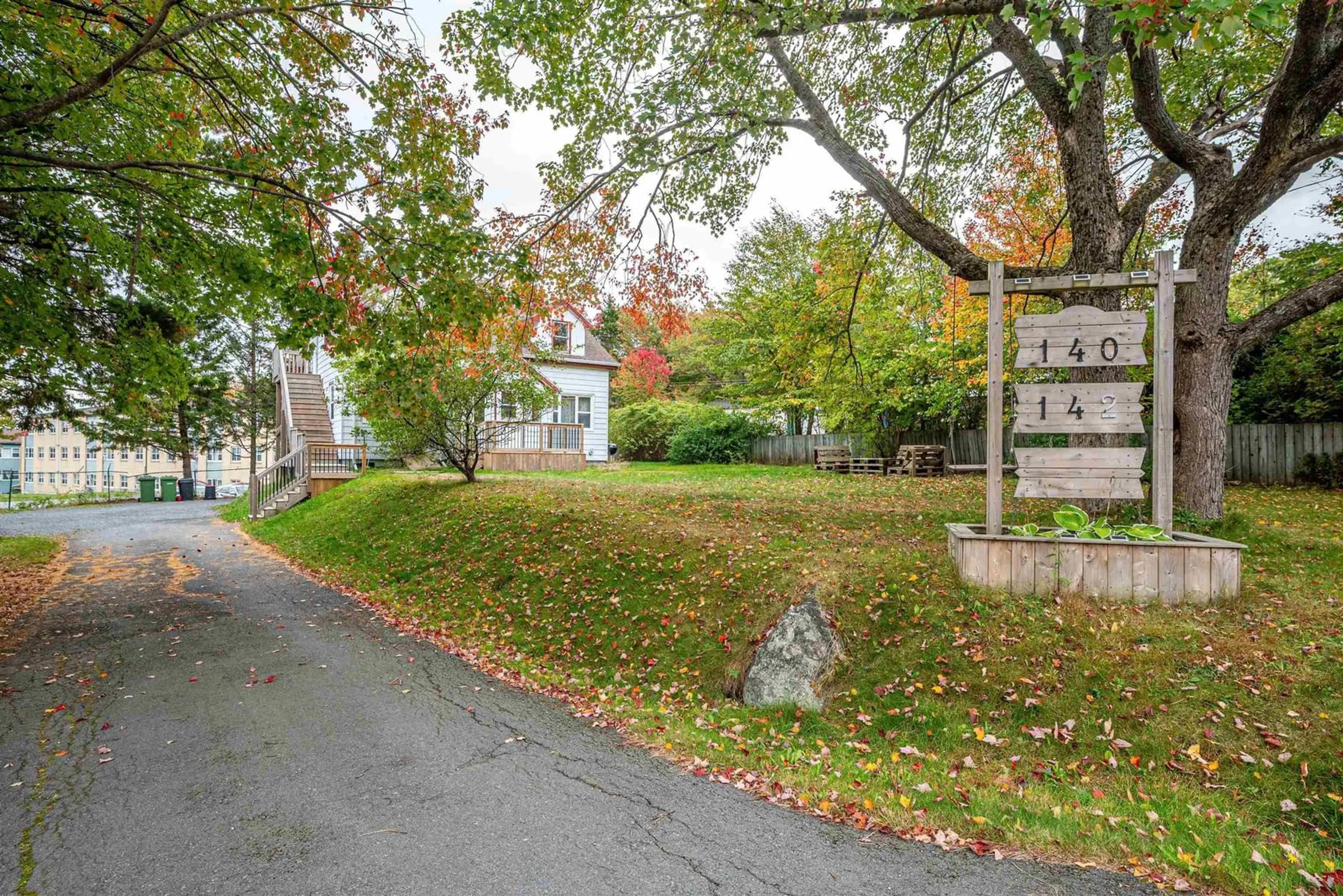 Patio, street for 140/142 Old Sambro Rd, Halifax Nova Scotia B3R 1R3