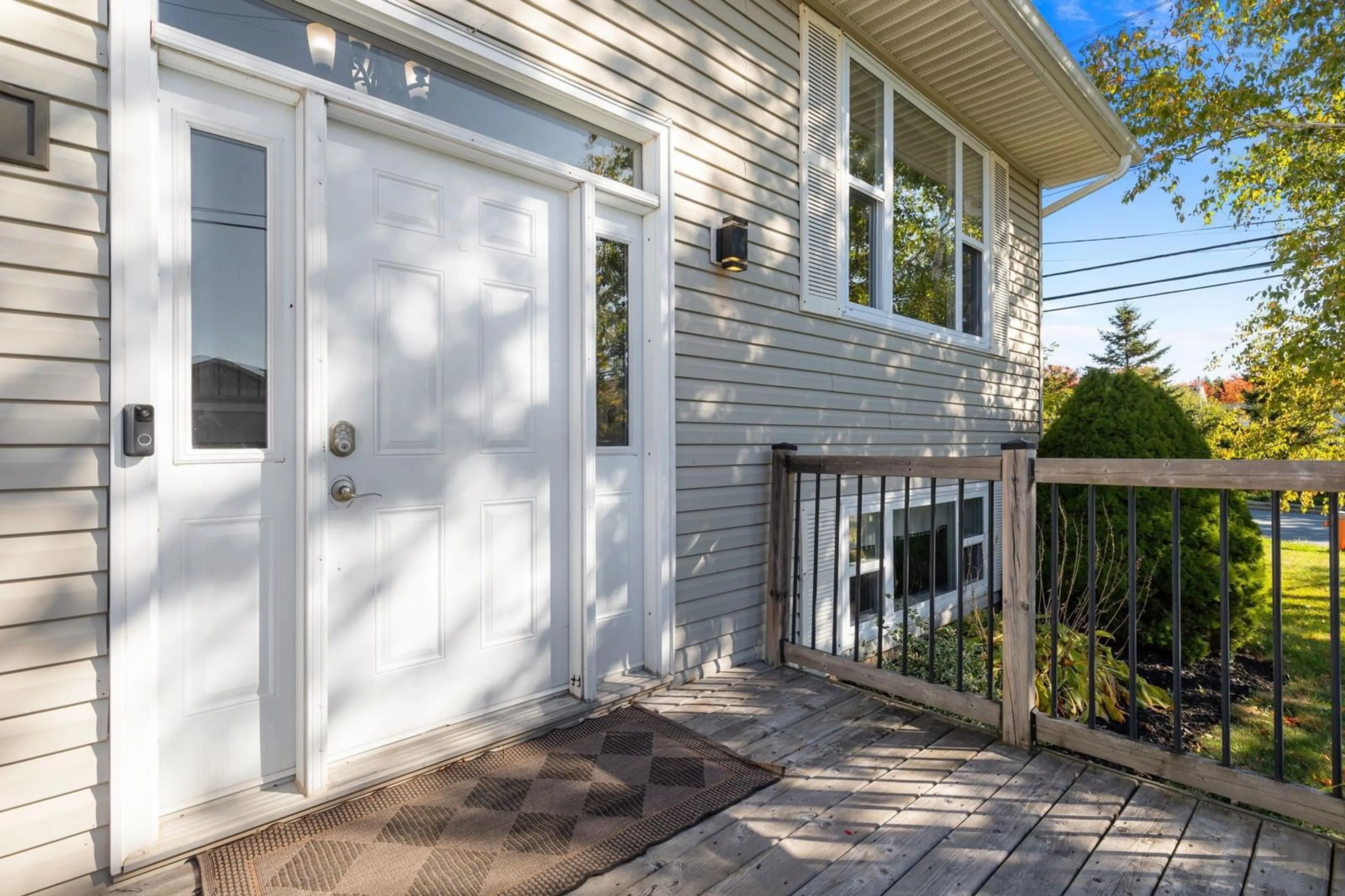 Home with vinyl exterior material, street for 1 Lumberman Dr, Middle Sackville Nova Scotia B4E 2W5