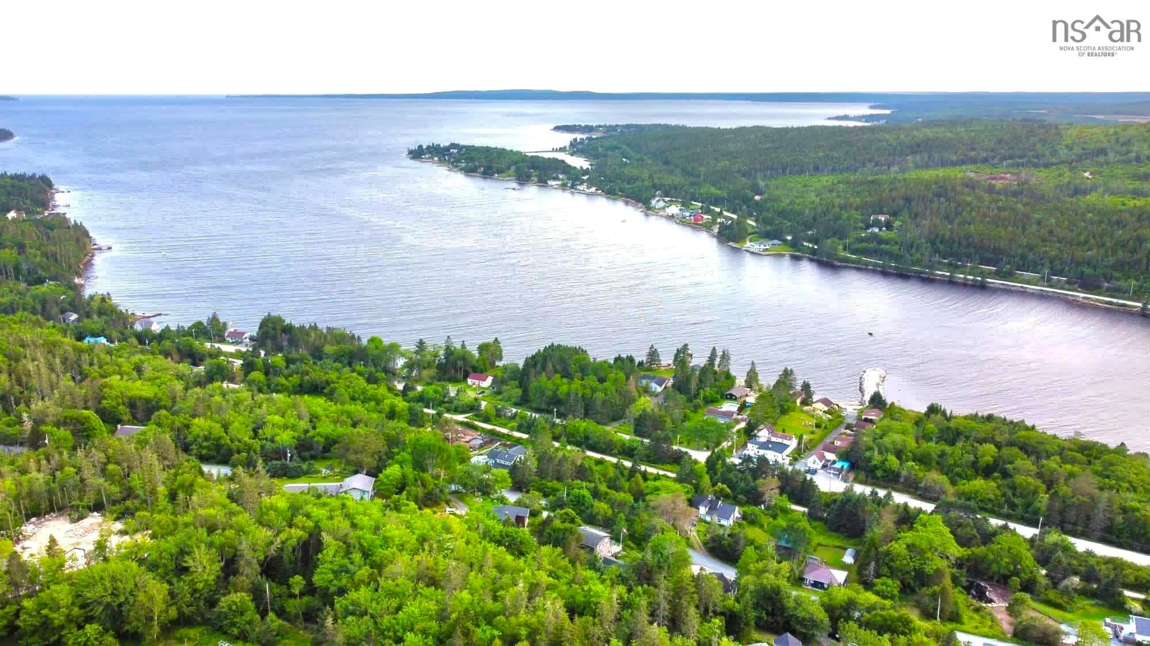 A pic from outside/outdoor area/front of a property/back of a property/a pic from drone, water/lake/river/ocean view for 485 Island View Dr, Boutiliers Point Nova Scotia B3Z 1R3
