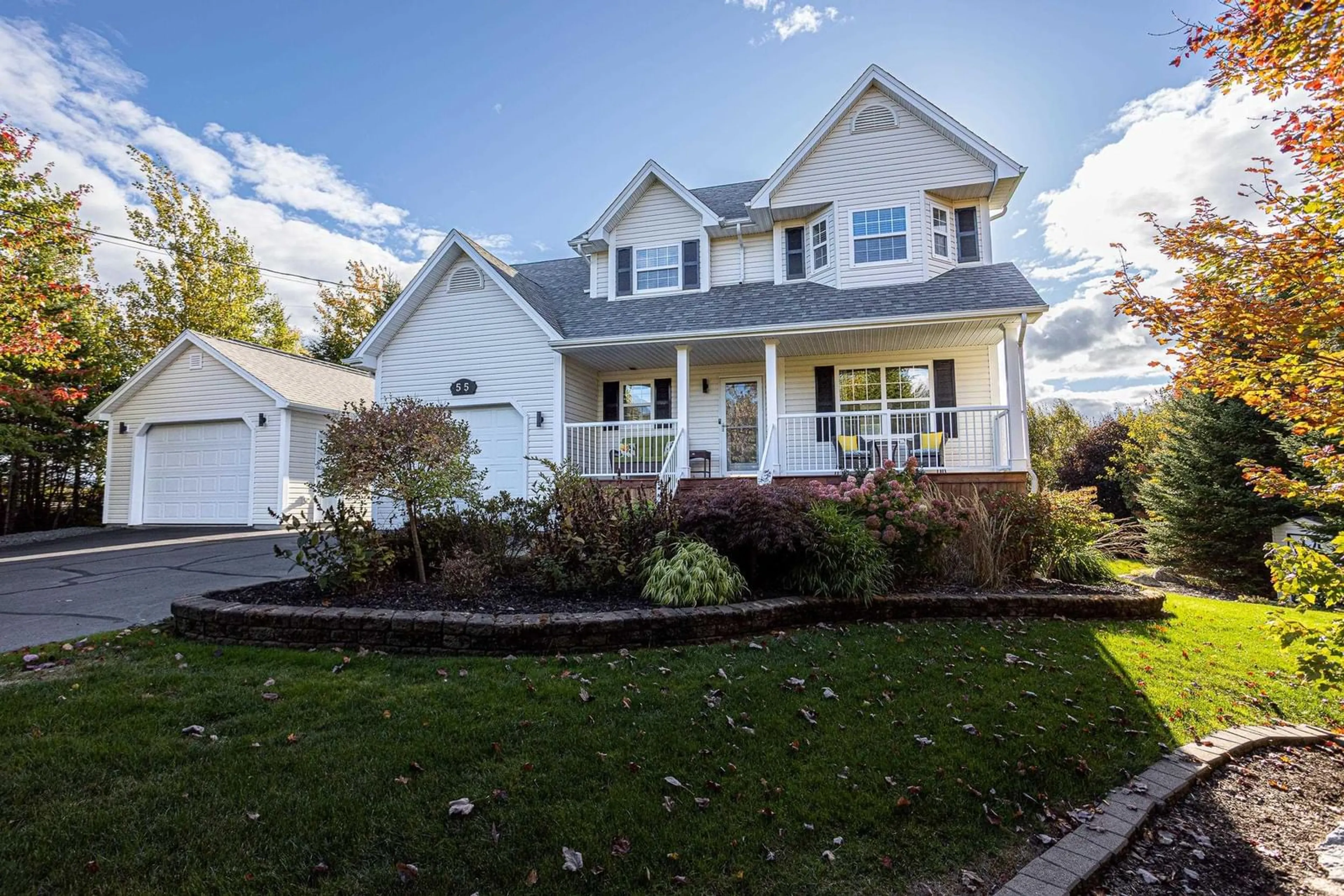 Home with vinyl exterior material, street for 55 Summit Cres #644, Upper Tantallon Nova Scotia B3Z 1P9