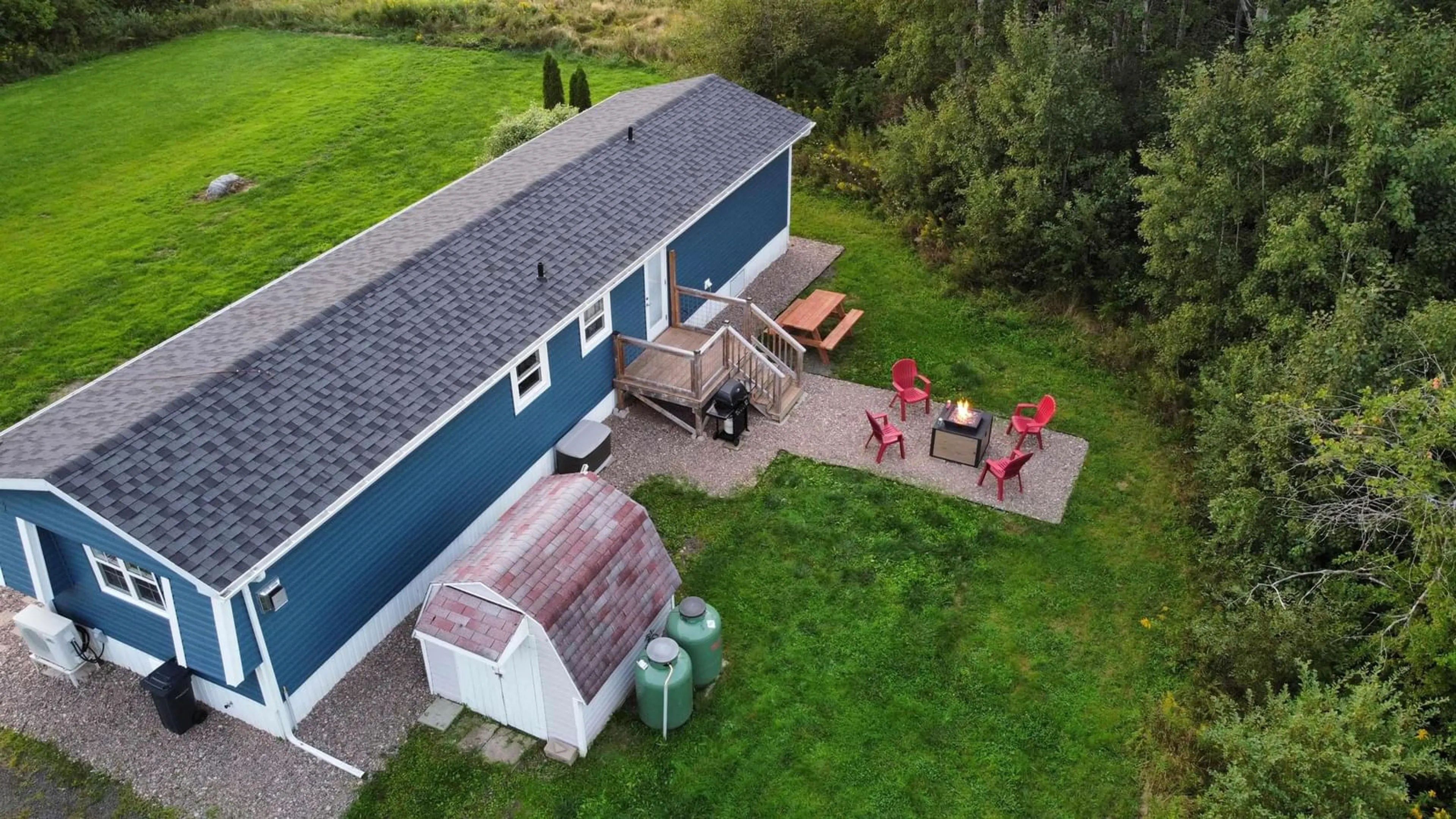 A pic from outside/outdoor area/front of a property/back of a property/a pic from drone, building for 380 Inglewood Rd, Inglewood Nova Scotia B0S 1C0