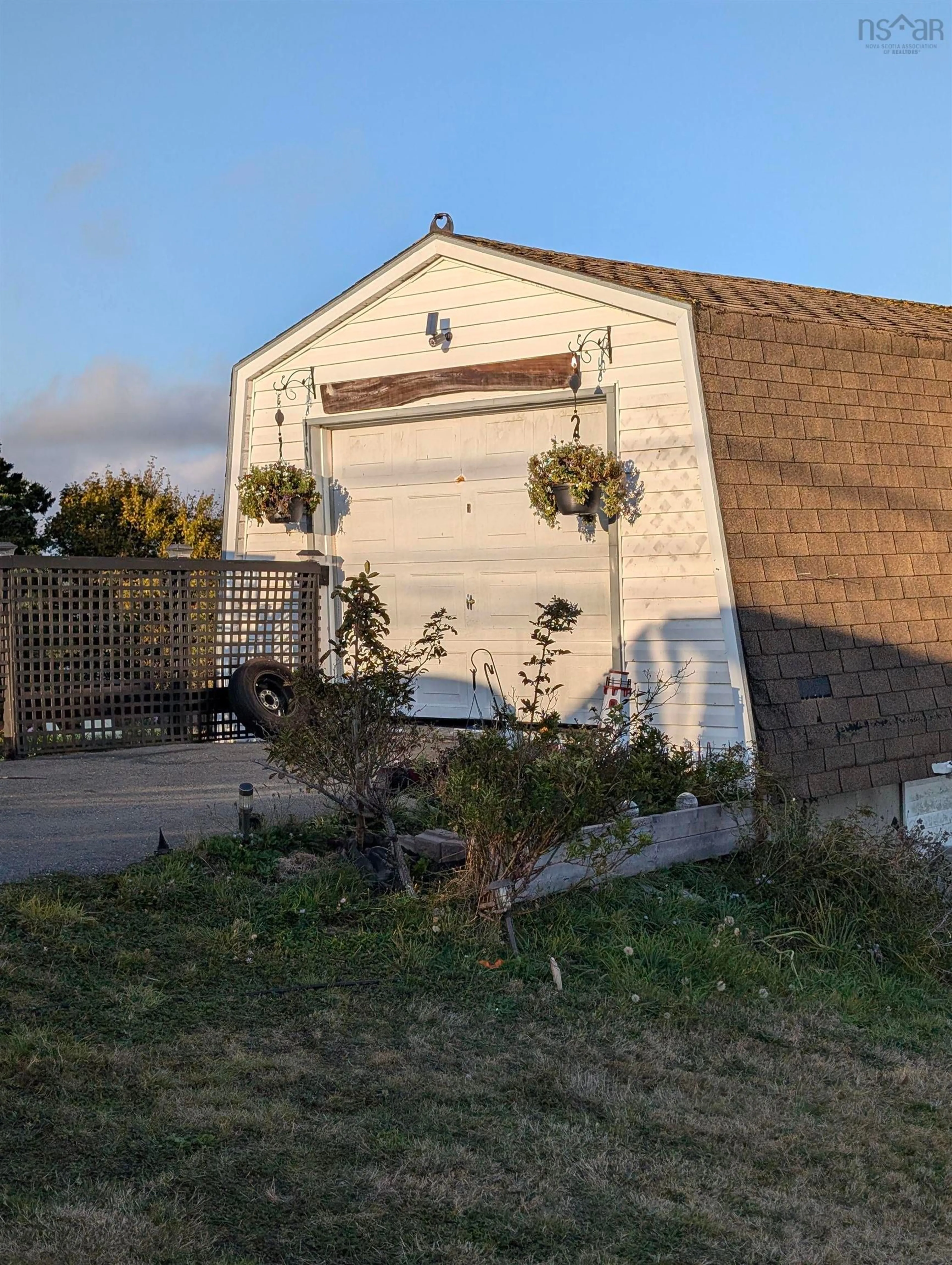 A pic from outside/outdoor area/front of a property/back of a property/a pic from drone, street for 637 Highway 335, West Pubnico Nova Scotia B0W 3S0