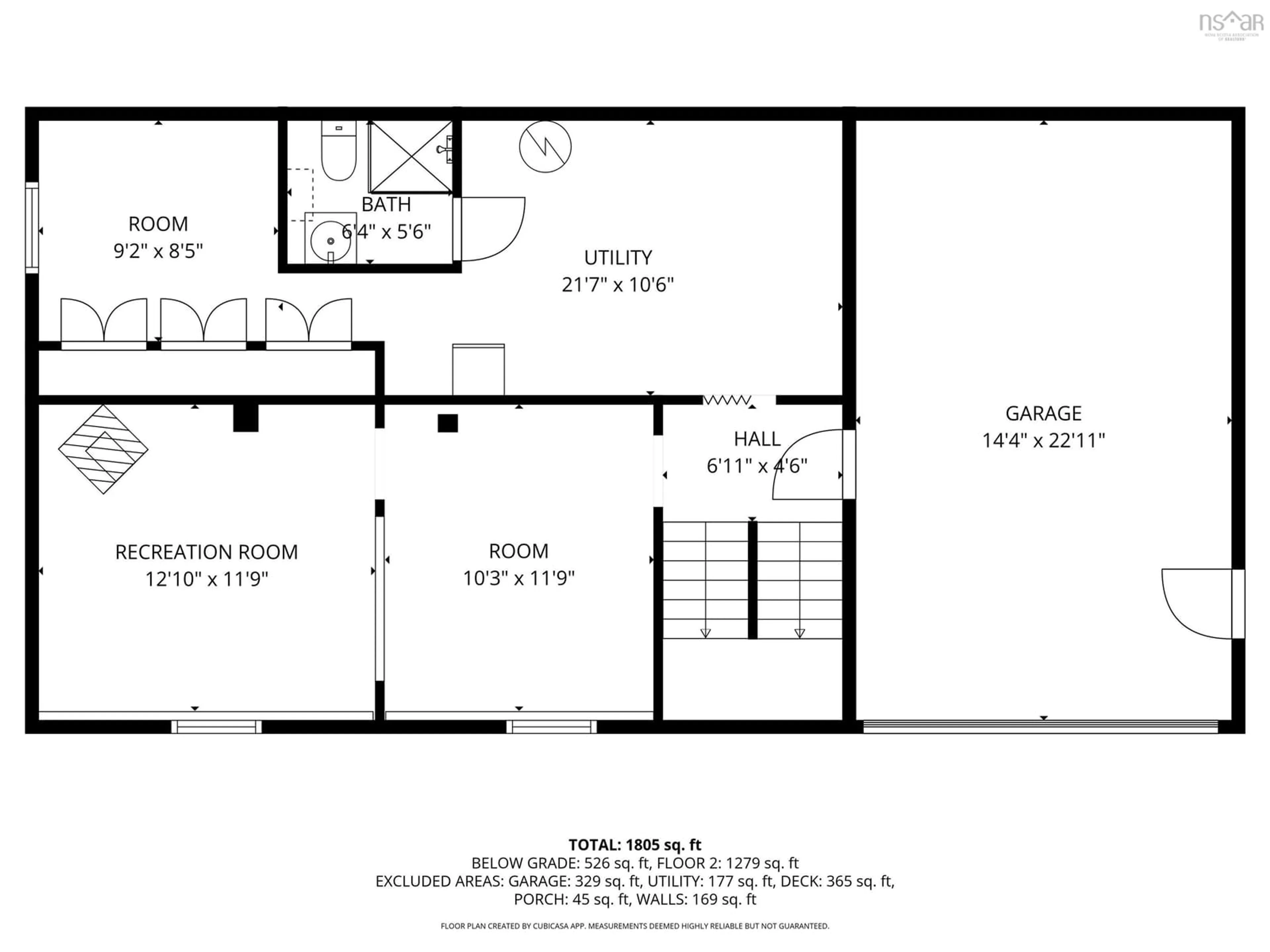 Floor plan for 961 Julie Dr, Kingston Nova Scotia B0P 1R0