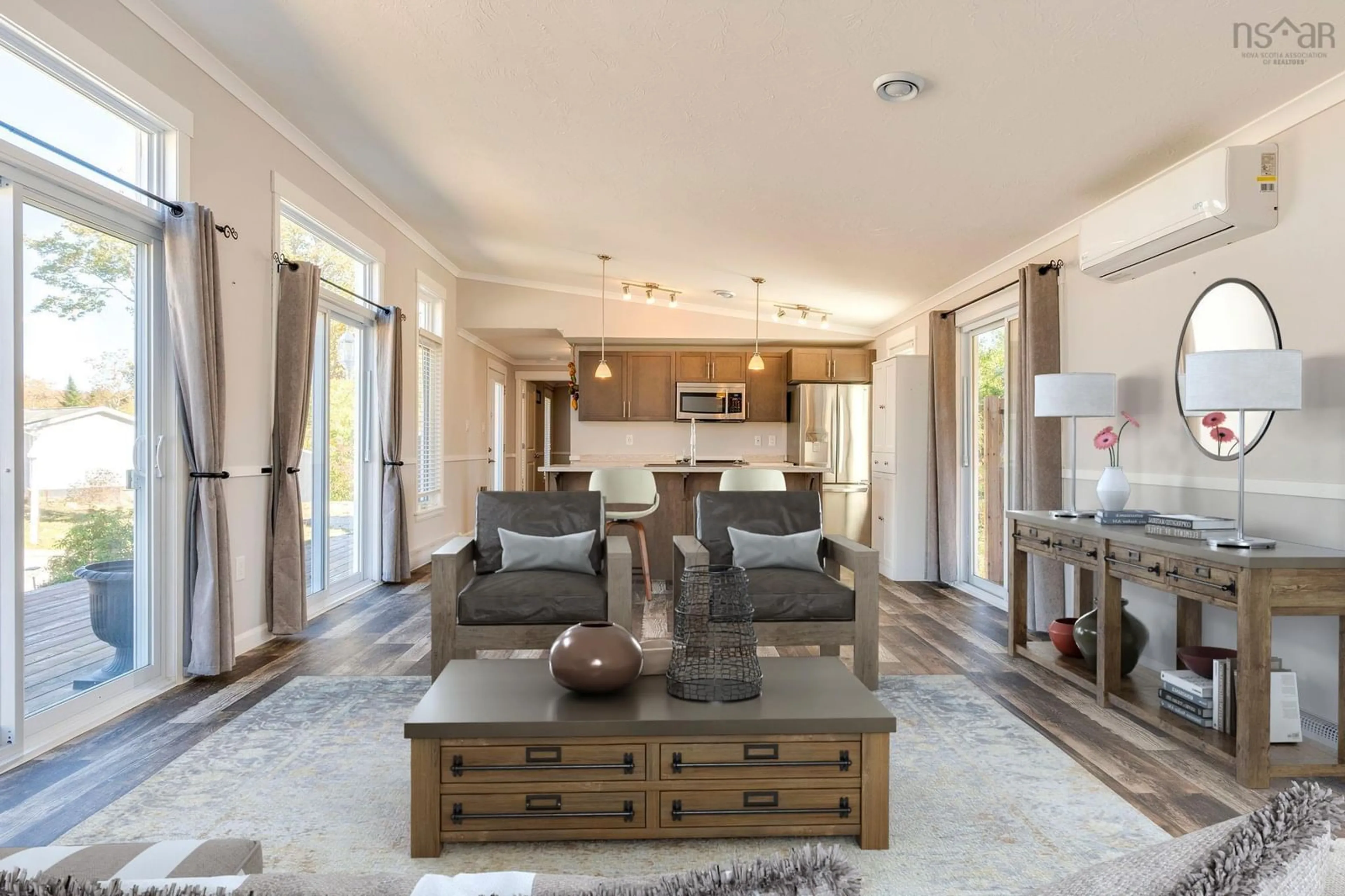 Living room with furniture, unknown for 119 Appletree Dr, Windsor Road Nova Scotia B0J 1J0