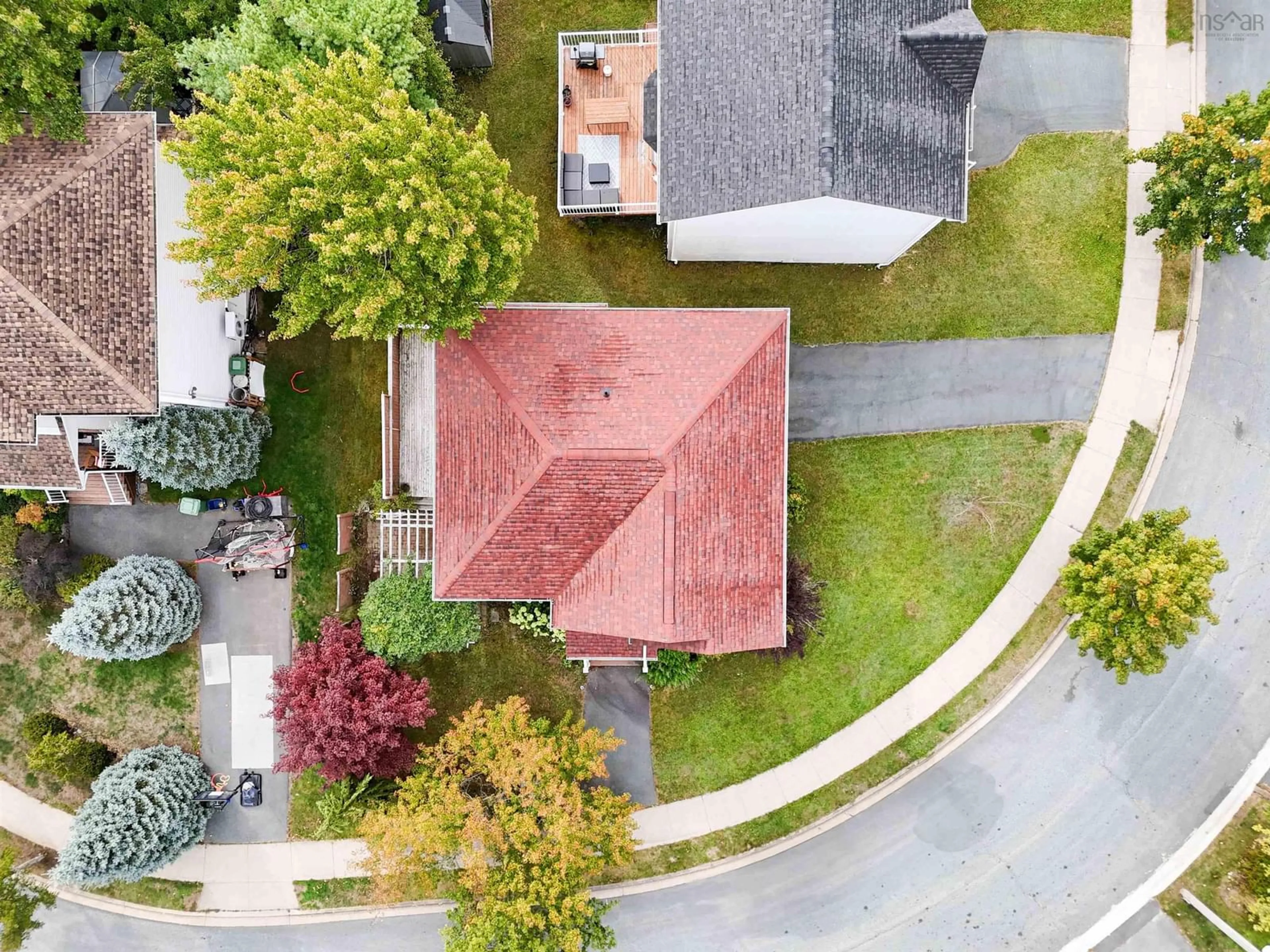 A pic from outside/outdoor area/front of a property/back of a property/a pic from drone, street for 25 Gorsebud Close, Halifax Nova Scotia B3S 1P7