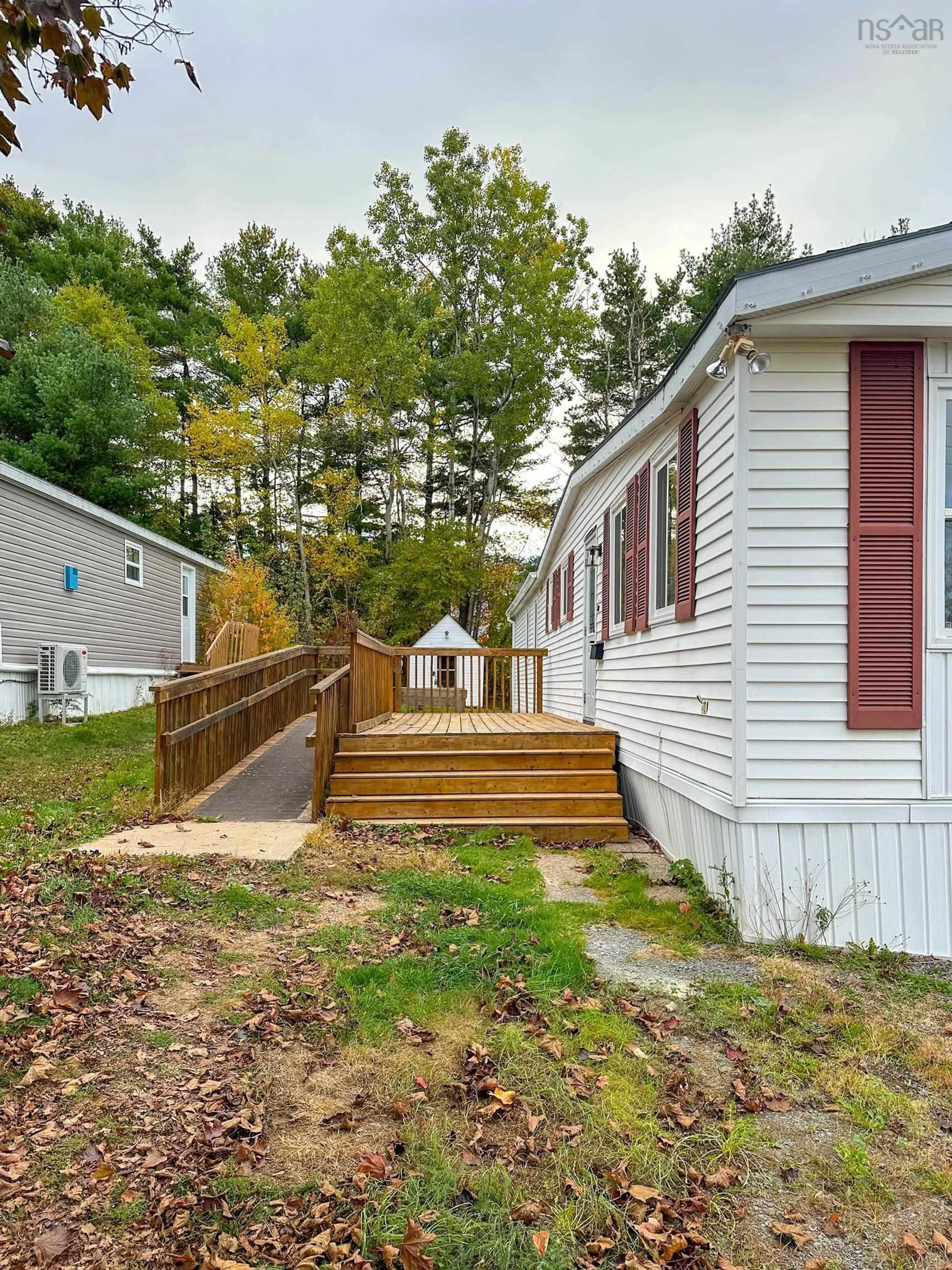 Home with vinyl exterior material, street for 160 Seasons Dr, Bridgewater Nova Scotia B4V 3E7