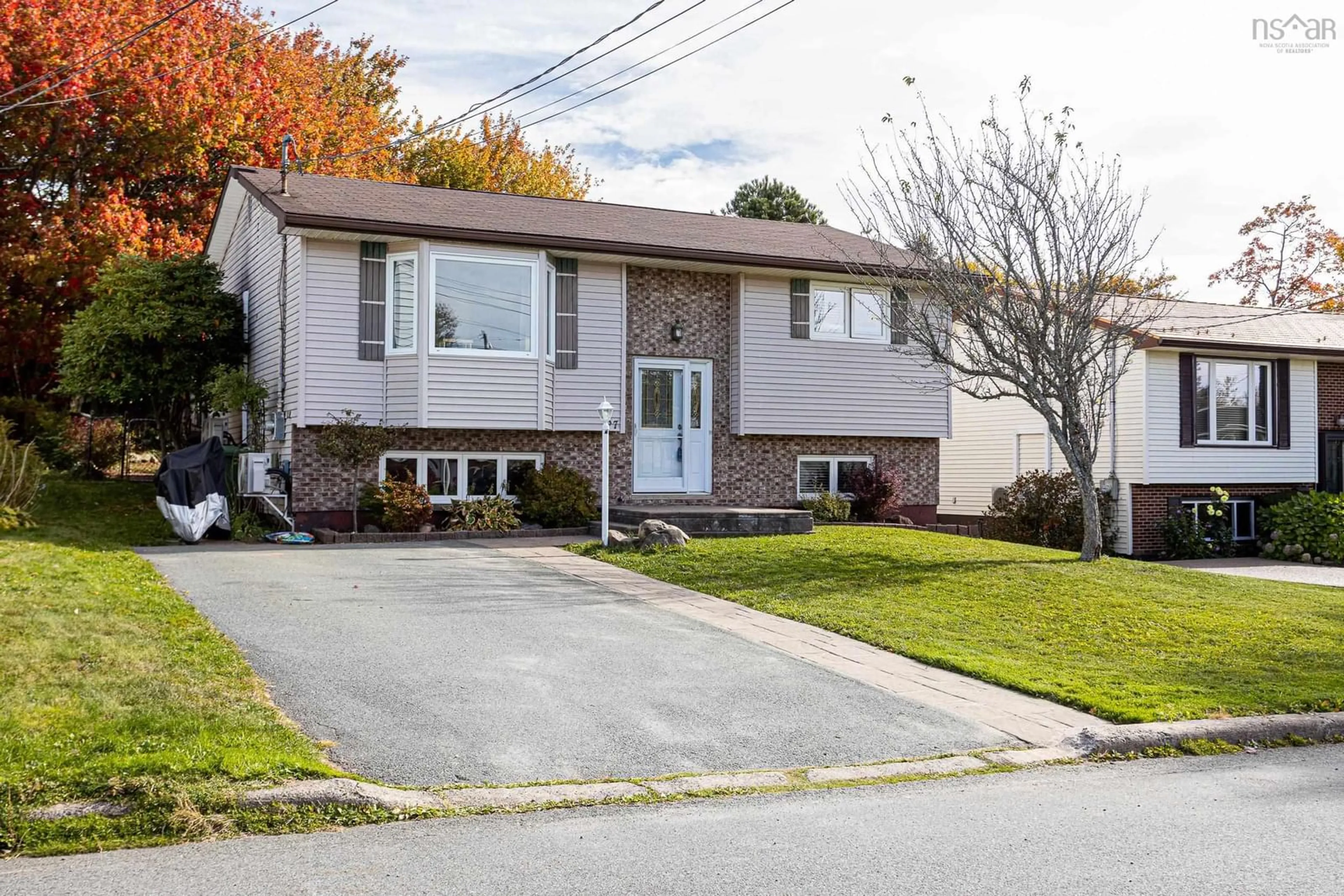 Home with brick exterior material, street for 57 La Pierre Cres, Dartmouth Nova Scotia B2W 5C6