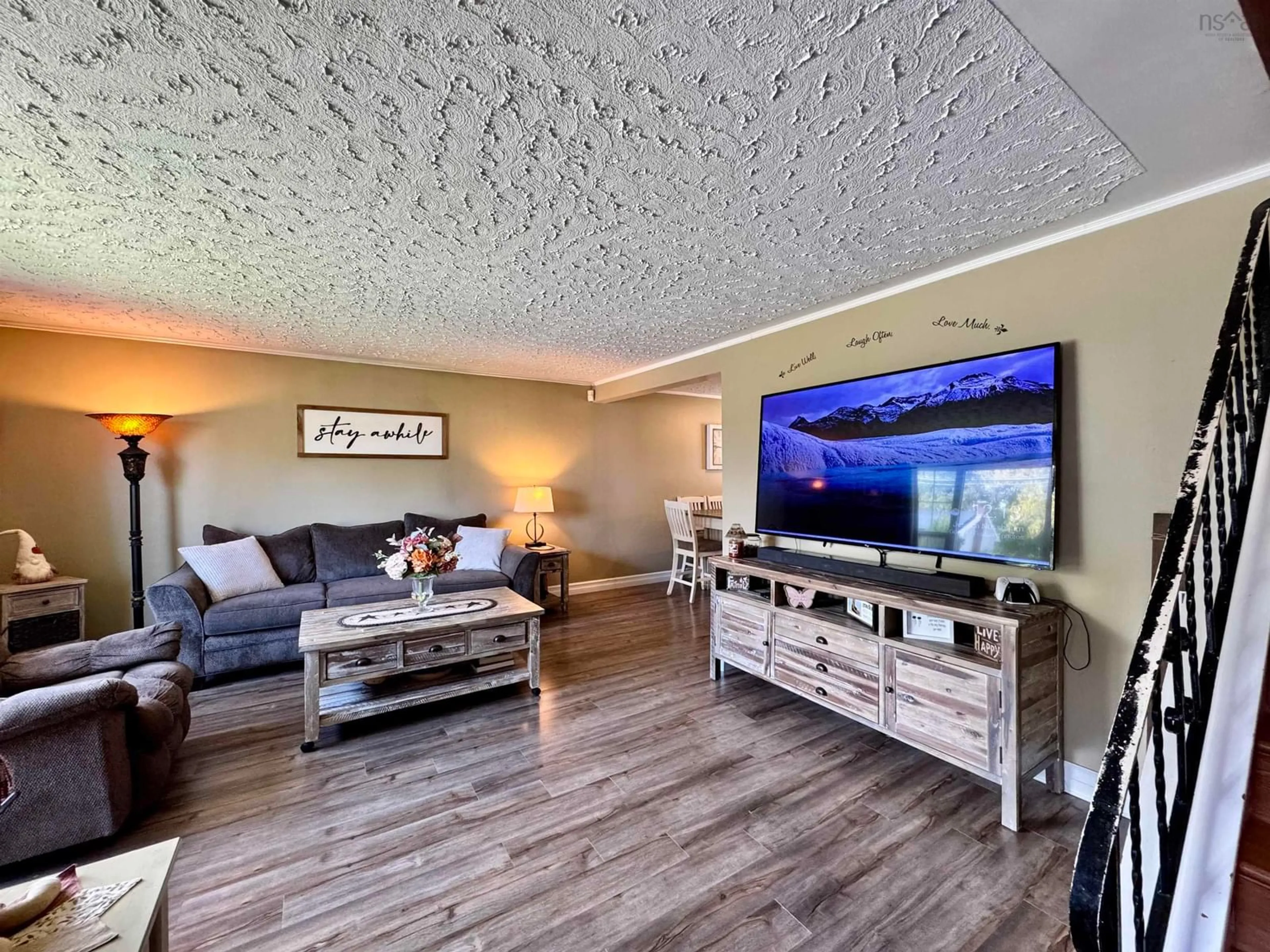 Living room with furniture, unknown for 214 Stokil Dr, Lower Sackville Nova Scotia B4C 3C3