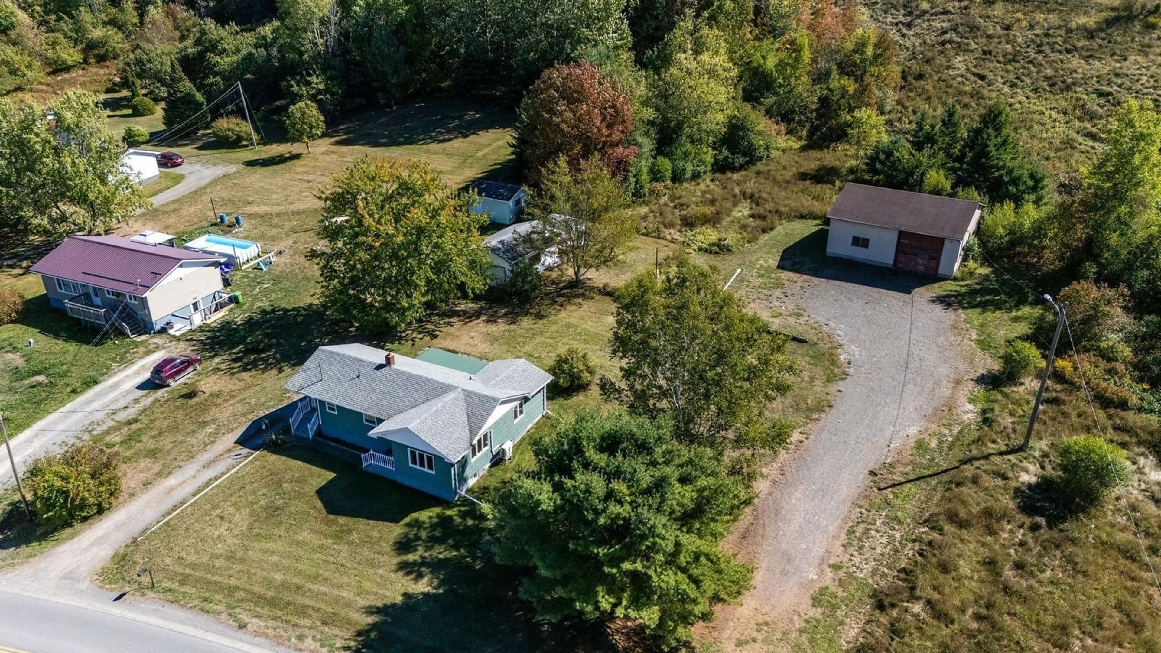 A pic from outside/outdoor area/front of a property/back of a property/a pic from drone, unknown for 1879 Wentworth Rd, Newport Station Nova Scotia B0N 2T0