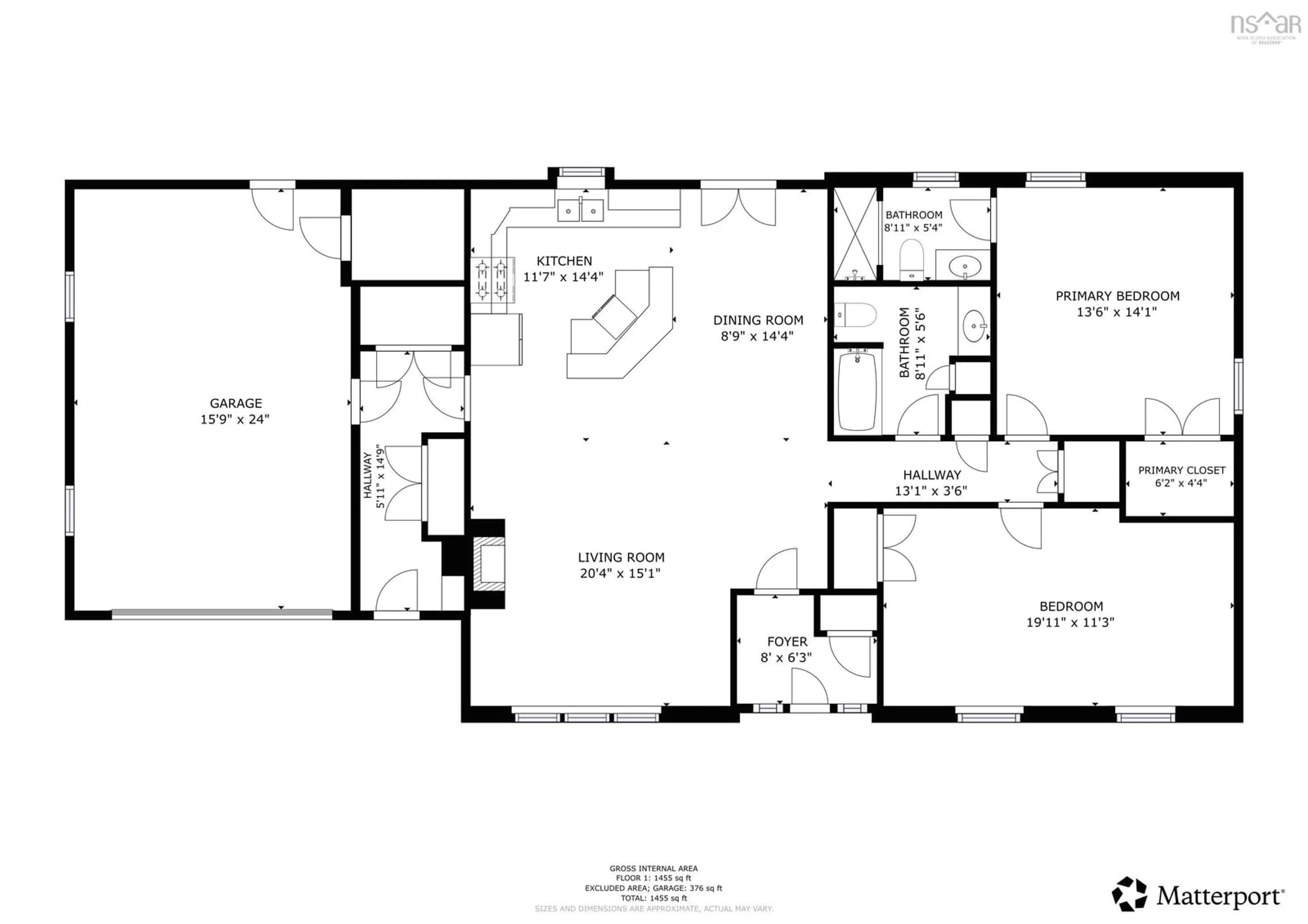 Floor plan for 1492 Ashlee Dr, Coldbrook Nova Scotia B4R 1A1