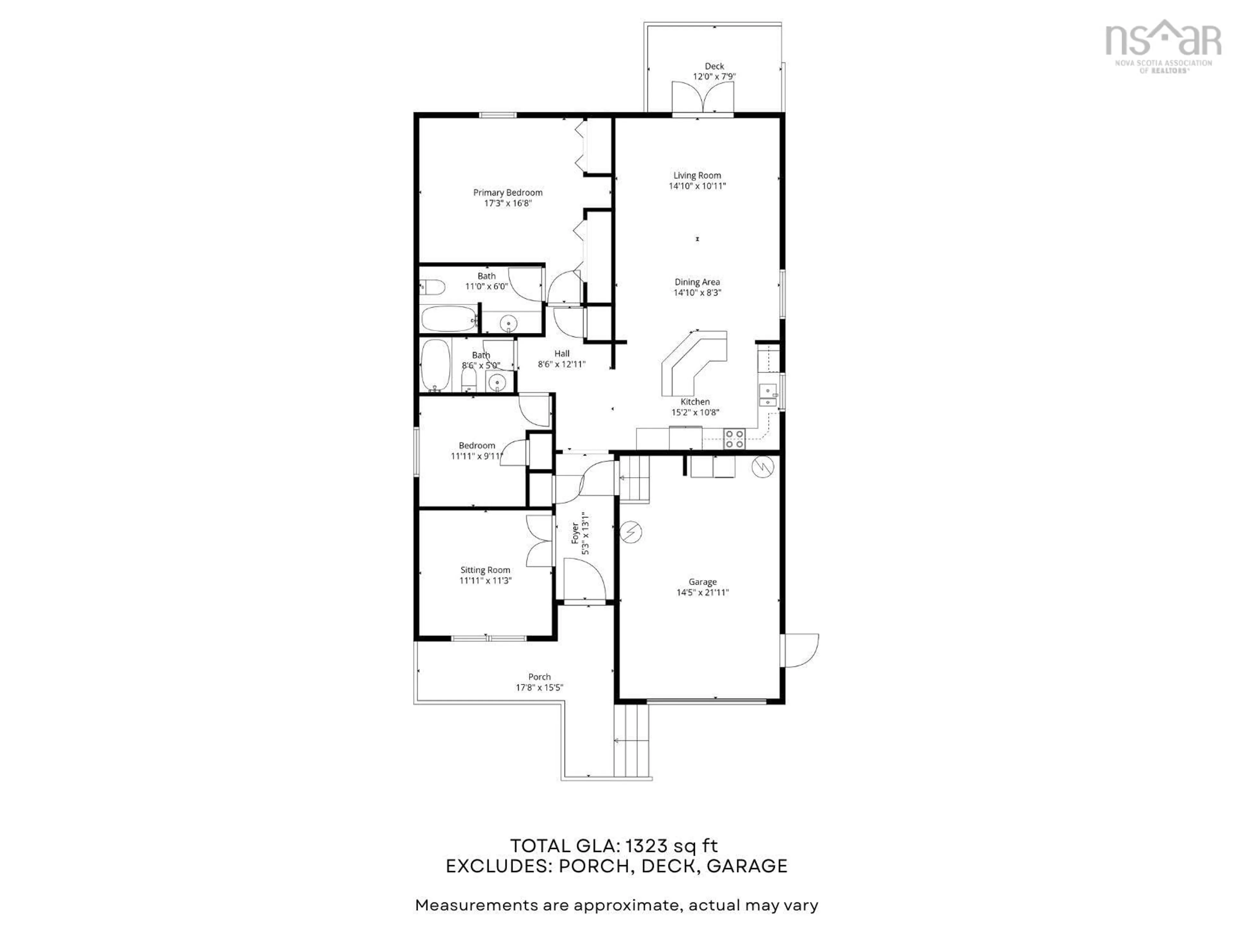 Floor plan for 29 Fieldstone St, Spryfield Nova Scotia B3R 2N5
