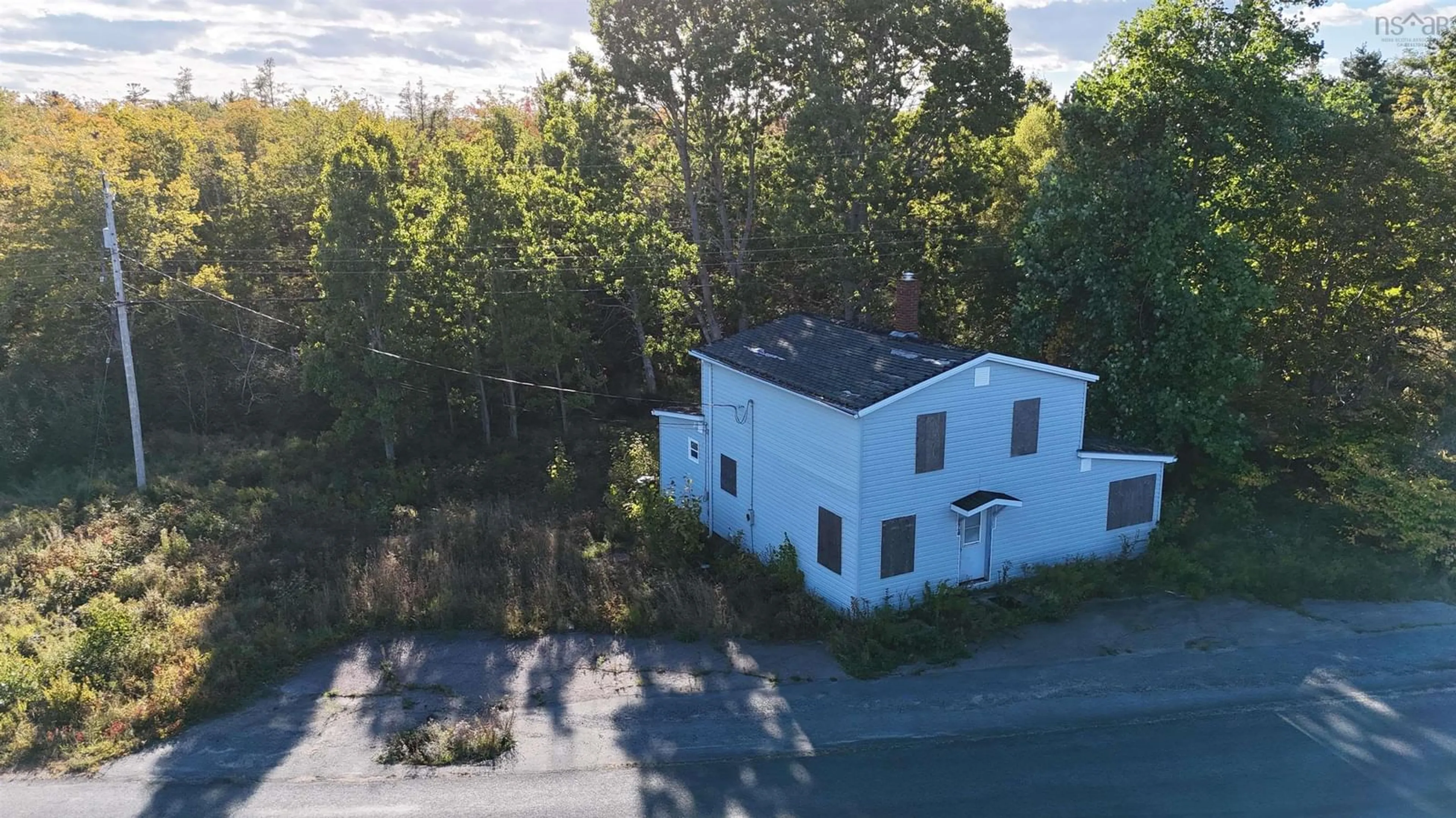 A pic from outside/outdoor area/front of a property/back of a property/a pic from drone, building for 940 New Cumberland Rd, Lake Centre Nova Scotia B0R 1G0