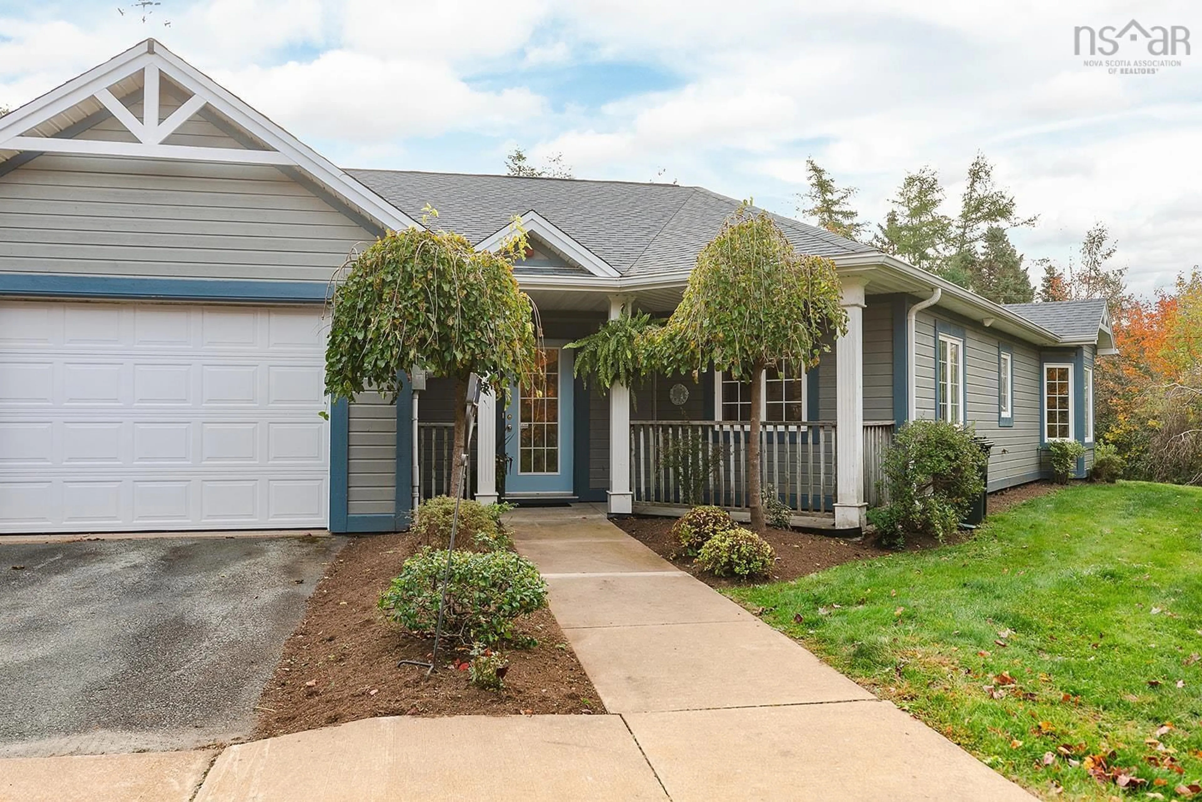 Home with vinyl exterior material, street for 55 Millennium Dr, Chester Nova Scotia B0J 1J0
