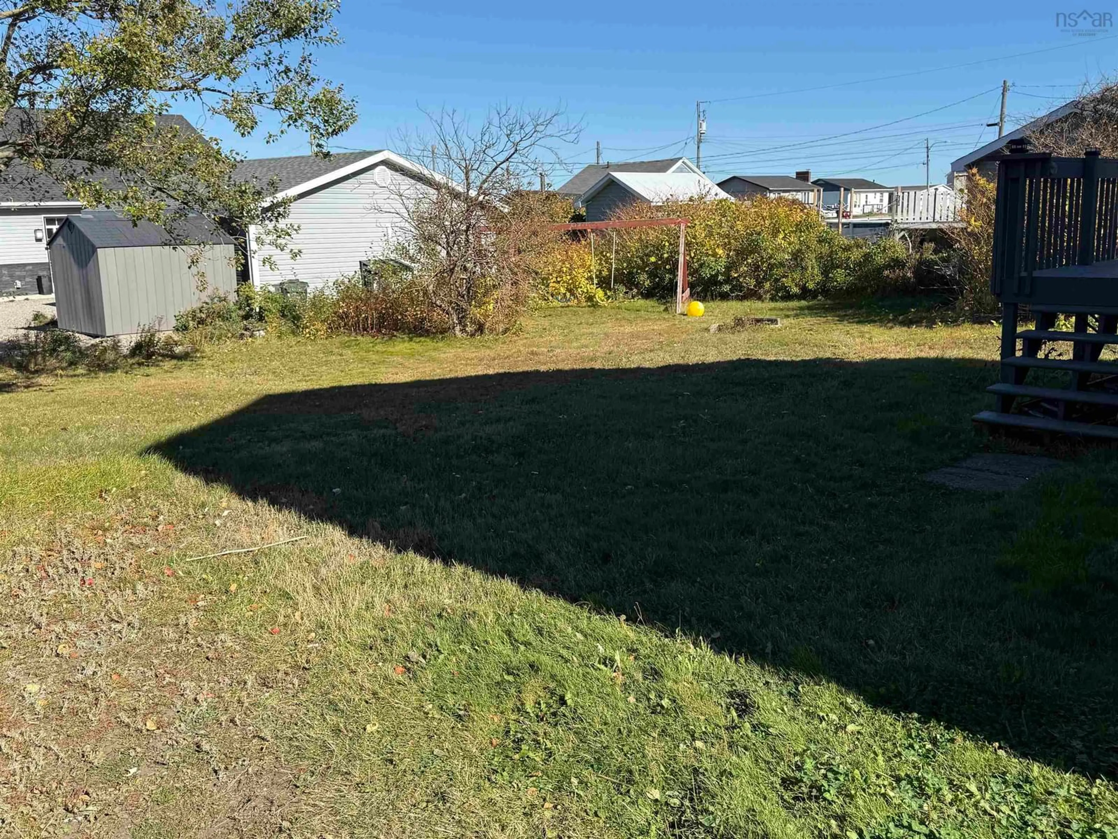A pic from outside/outdoor area/front of a property/back of a property/a pic from drone, unknown for 3351 Veniot Ave, New Waterford Nova Scotia B1H 2R7