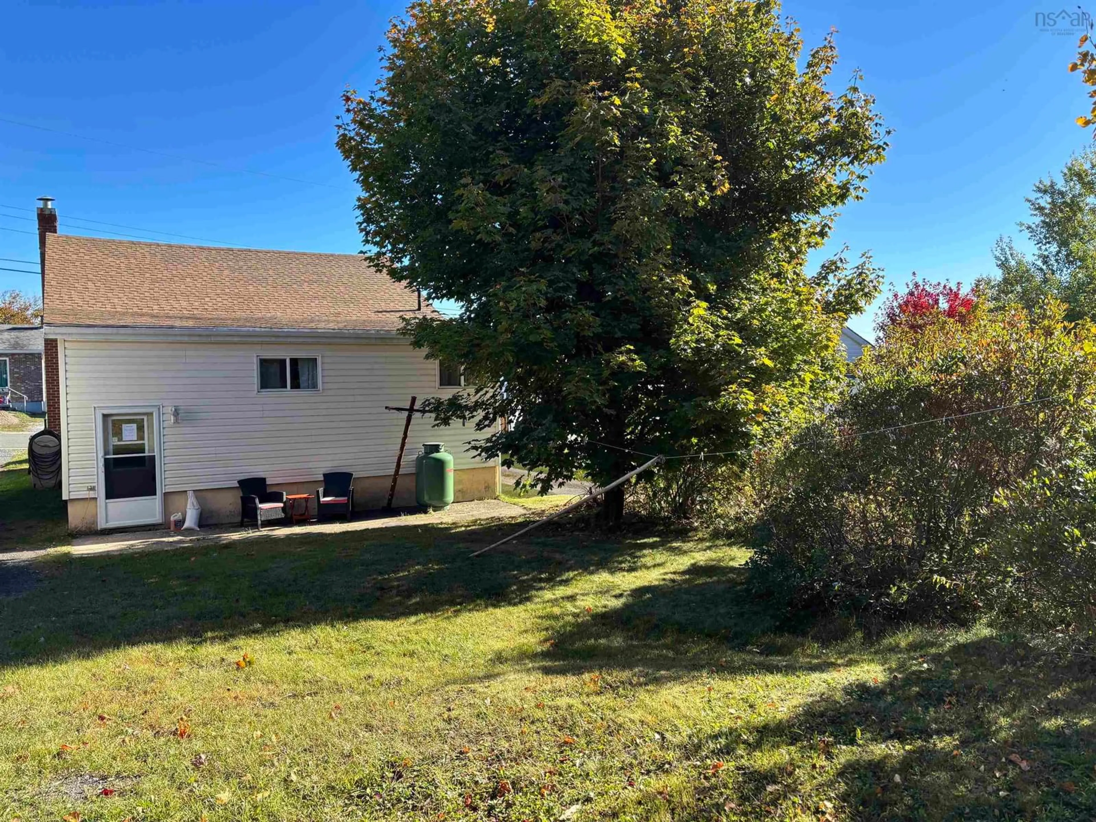 A pic from outside/outdoor area/front of a property/back of a property/a pic from drone, water/lake/river/ocean view for 34 Cottage Street, North Sydney Nova Scotia B2A 2Z5