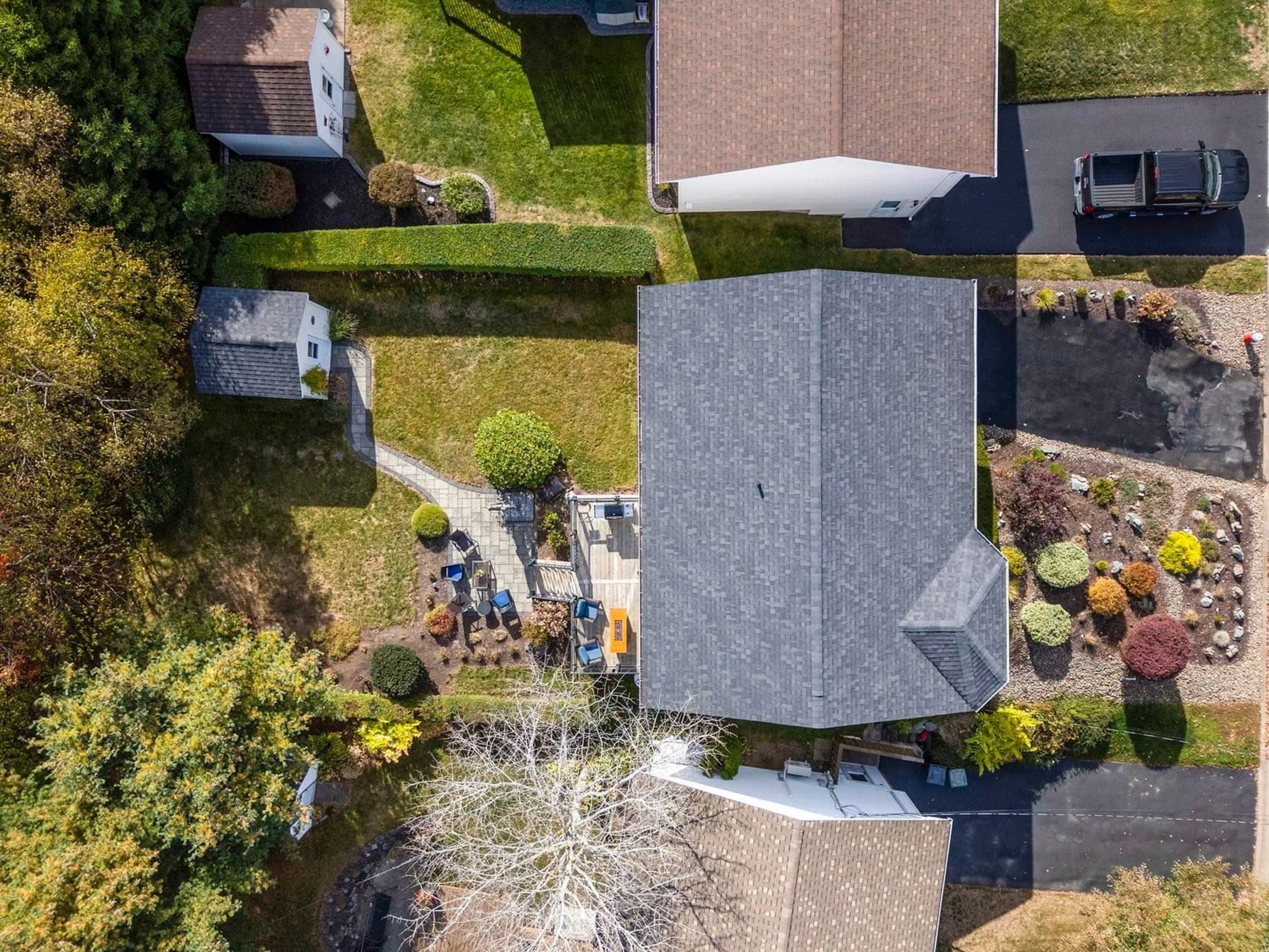 A pic from outside/outdoor area/front of a property/back of a property/a pic from drone, street for 38 Craigburn Dr, Dartmouth Nova Scotia B2X 2S3